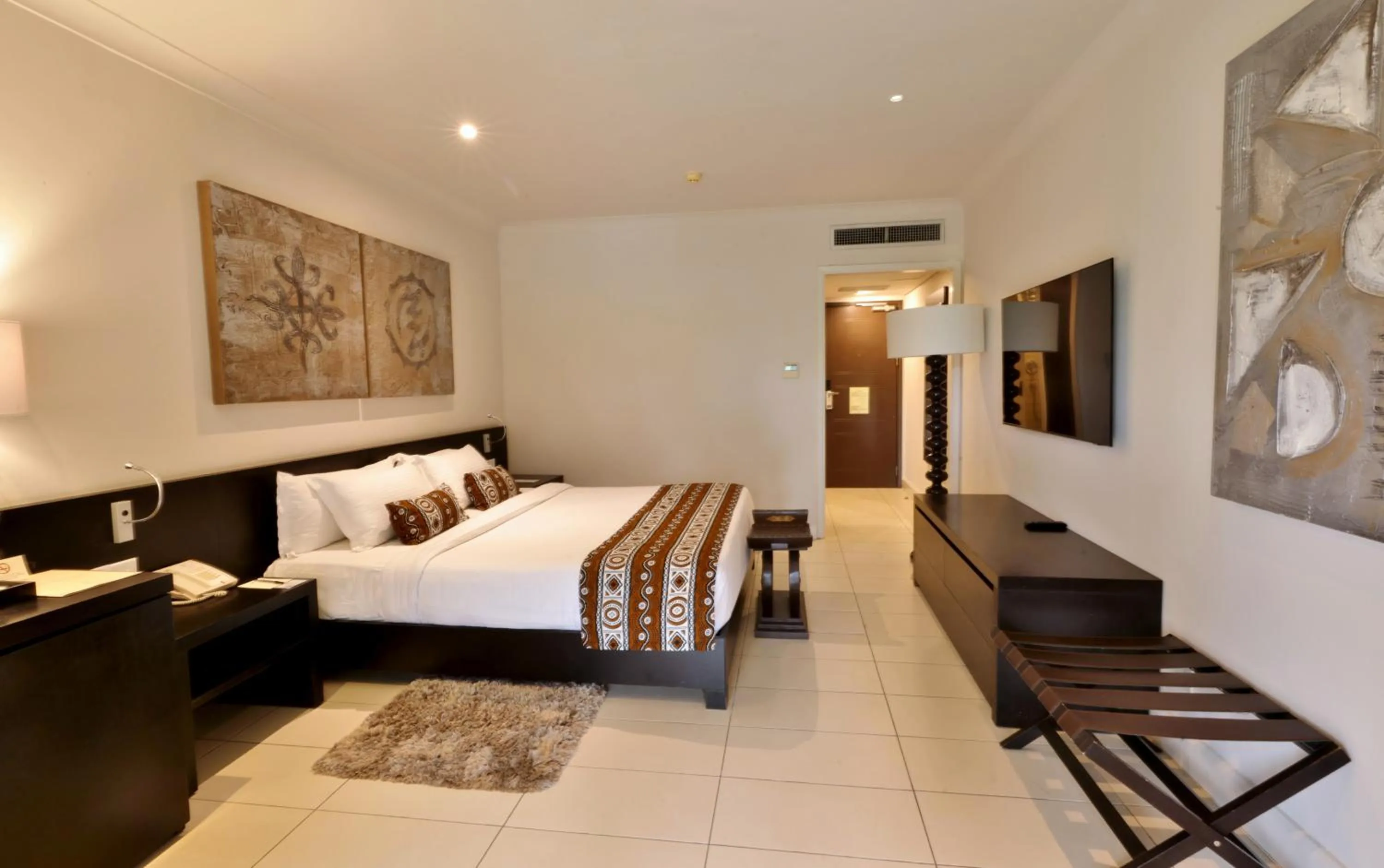 Bedroom in Labadi Beach Hotel