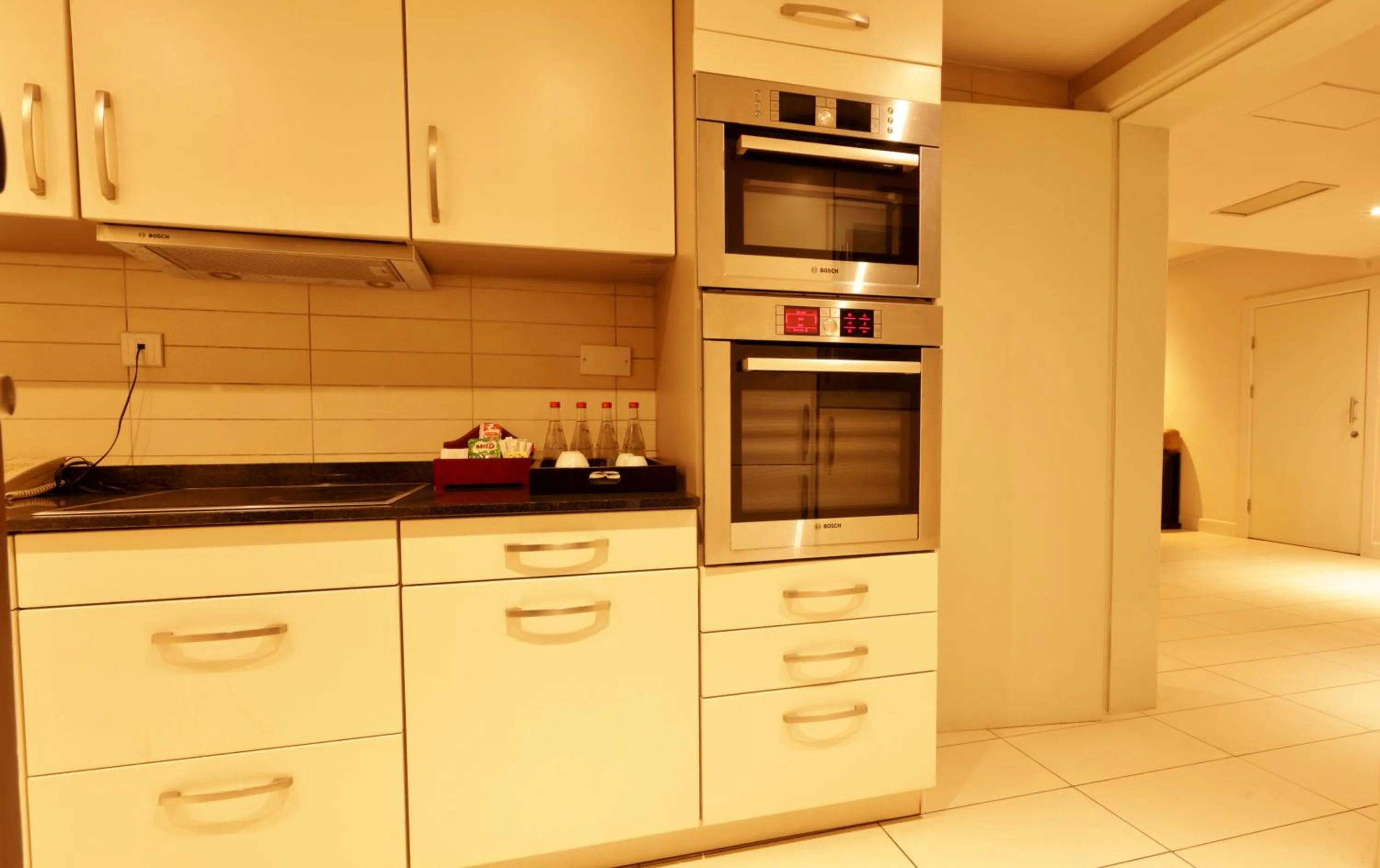 Kitchen or kitchenette in Labadi Beach Hotel