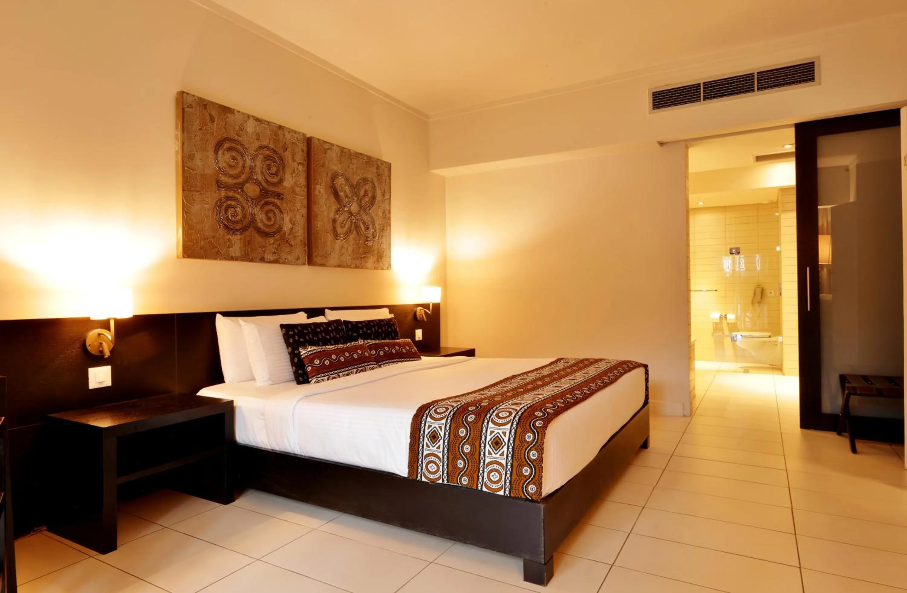 Bedroom in Labadi Beach Hotel