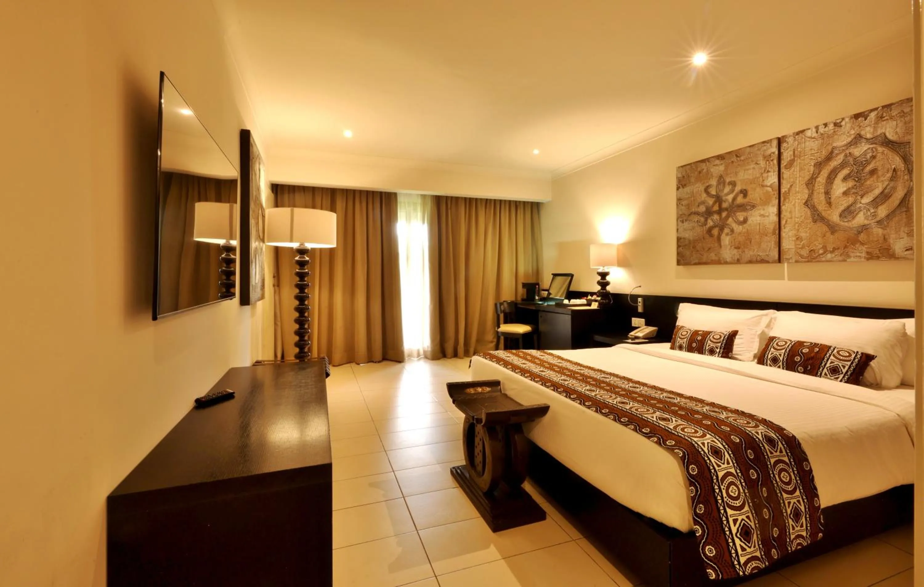 Bedroom in Labadi Beach Hotel