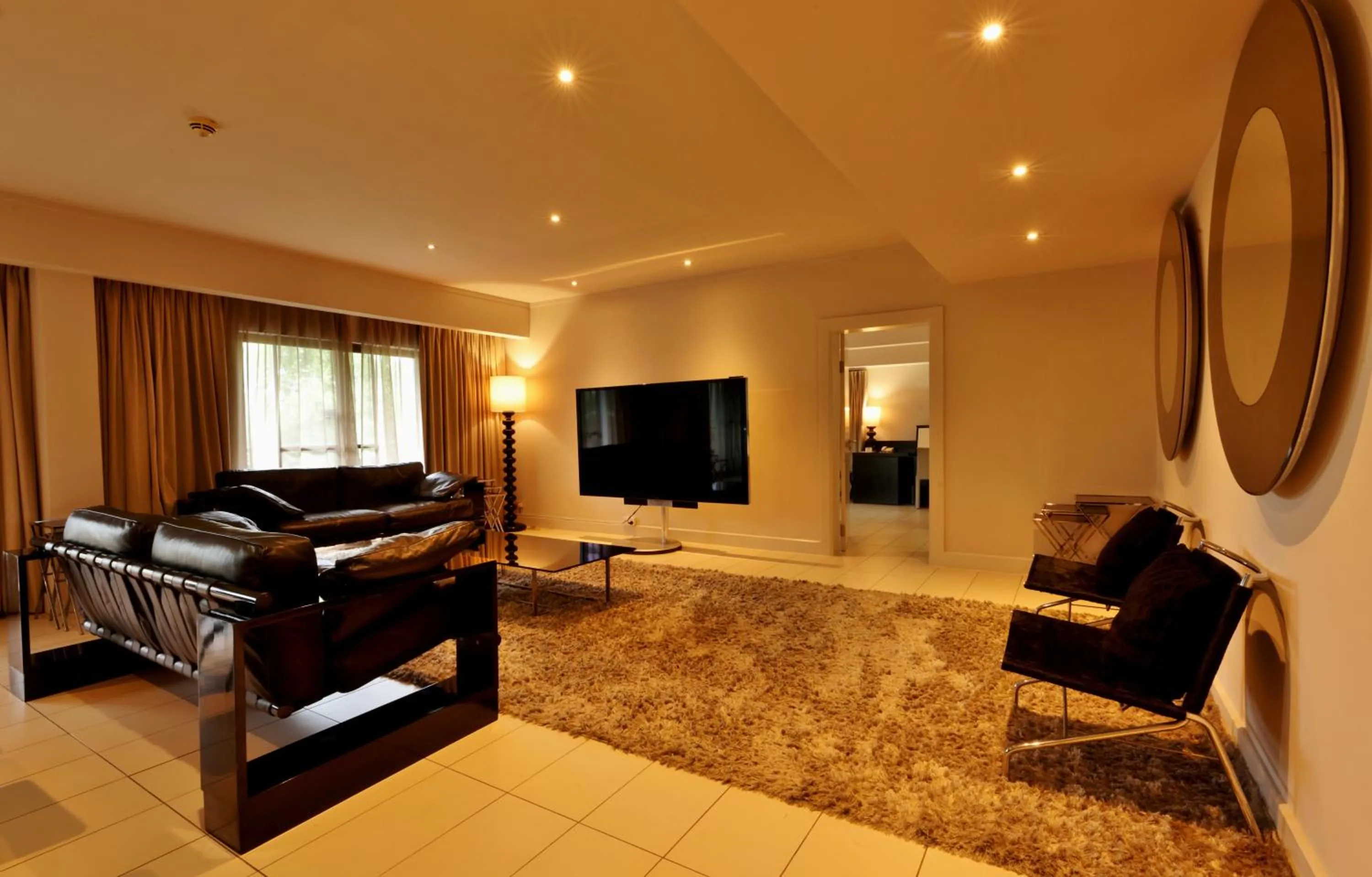 Seating area in Labadi Beach Hotel