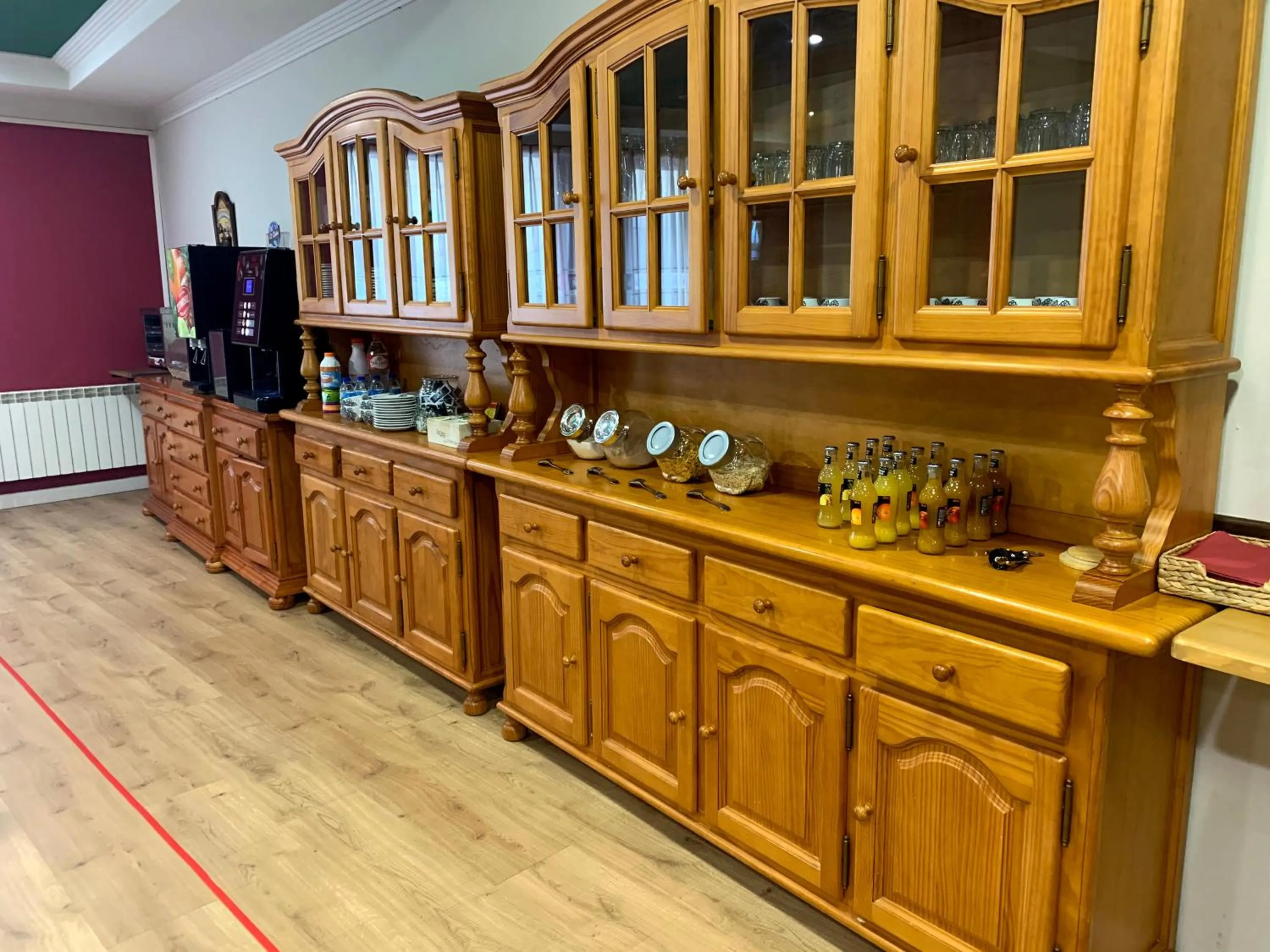 Buffet breakfast in Hotel - Apartamentos Peña Santa