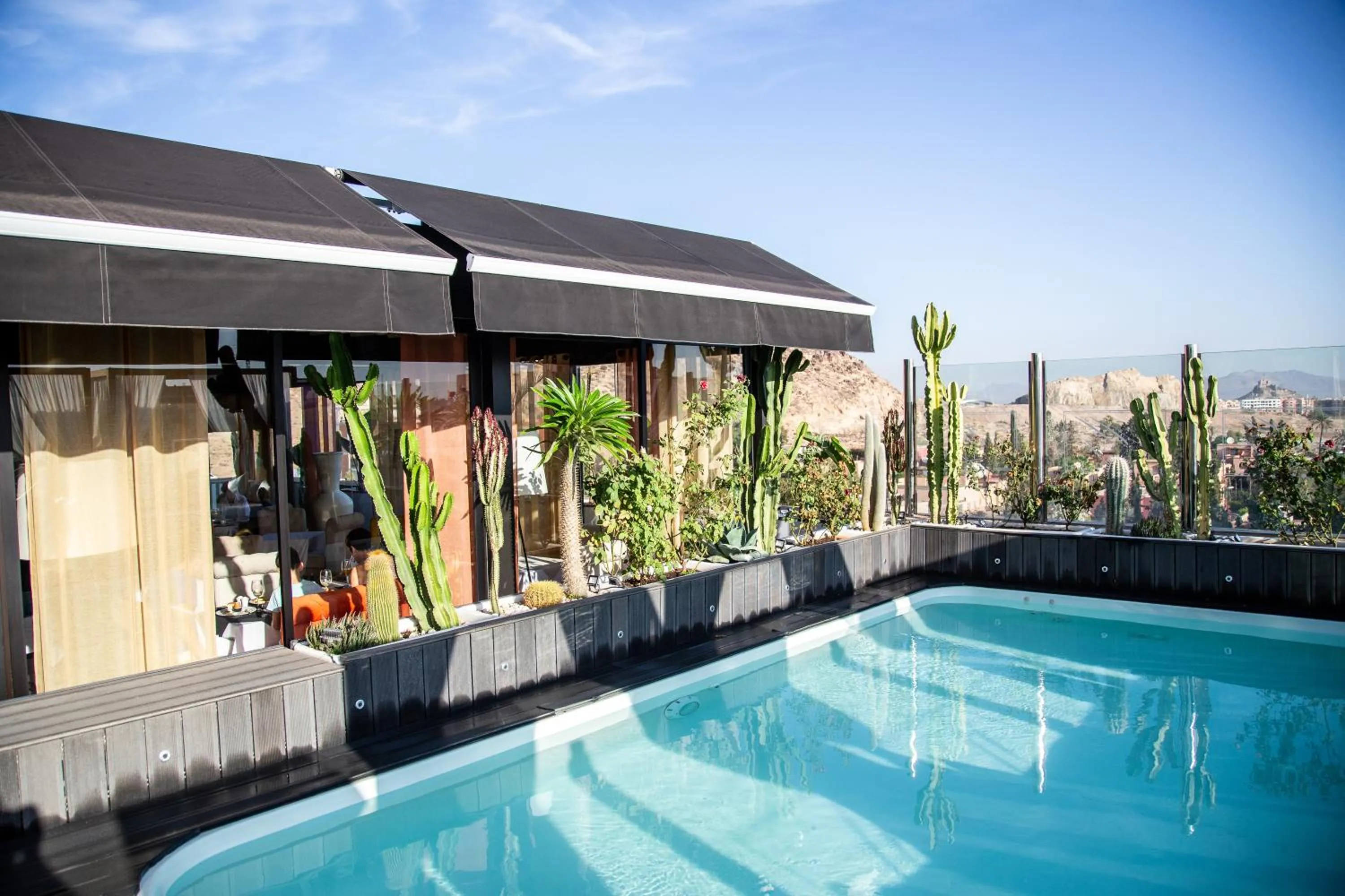 Patio in Medina Loft & Spa