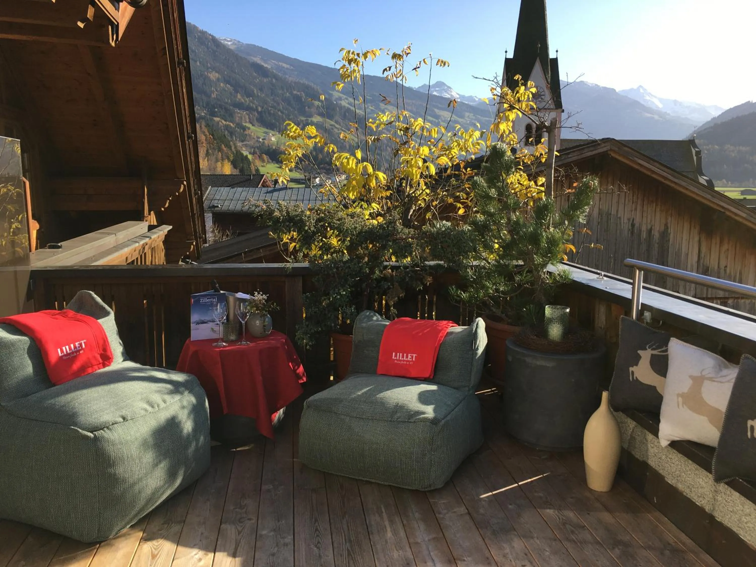 Balcony/Terrace in La Pasta Hotel Restaurant