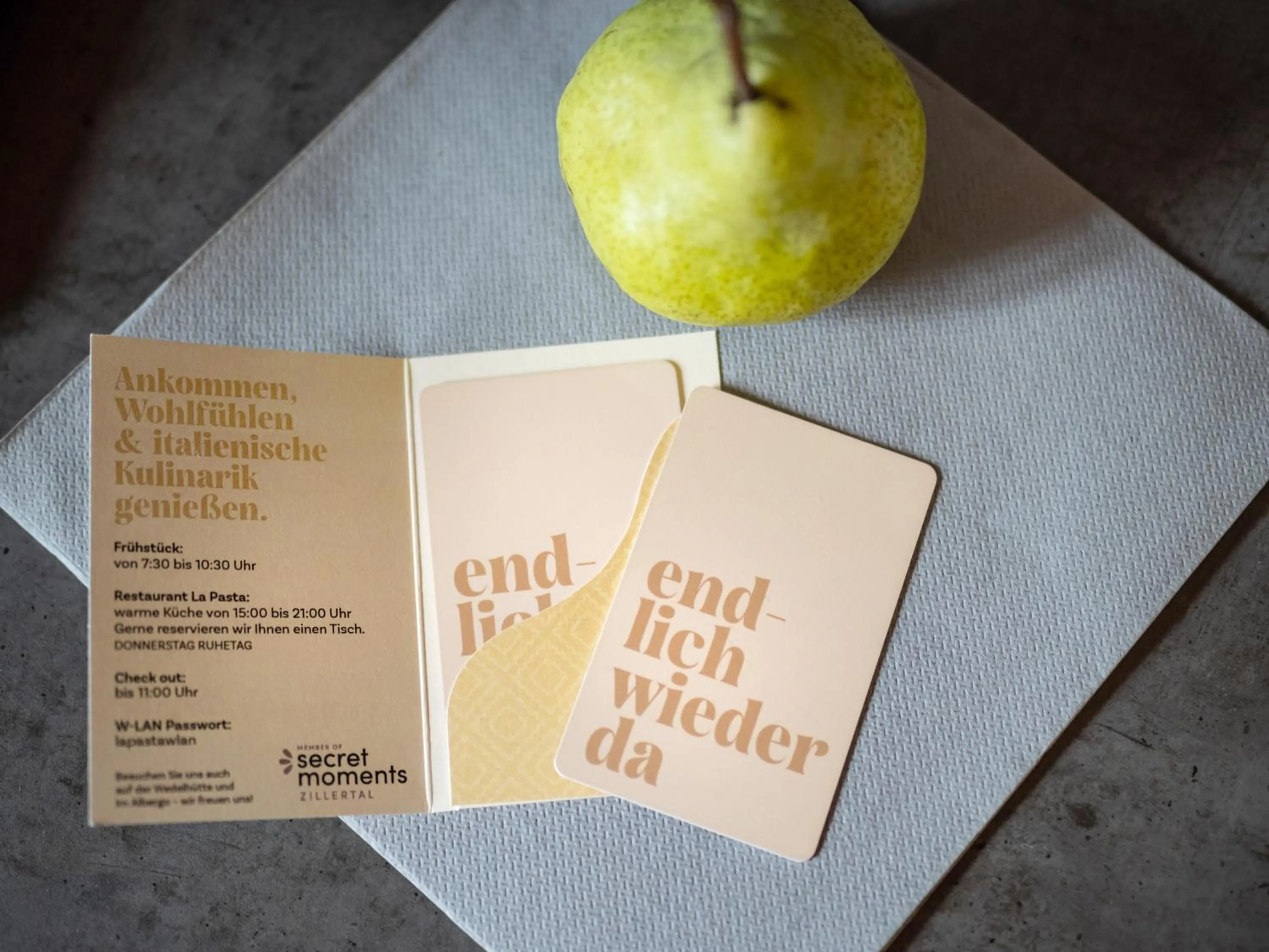 Lobby or reception in La Pasta Hotel Restaurant