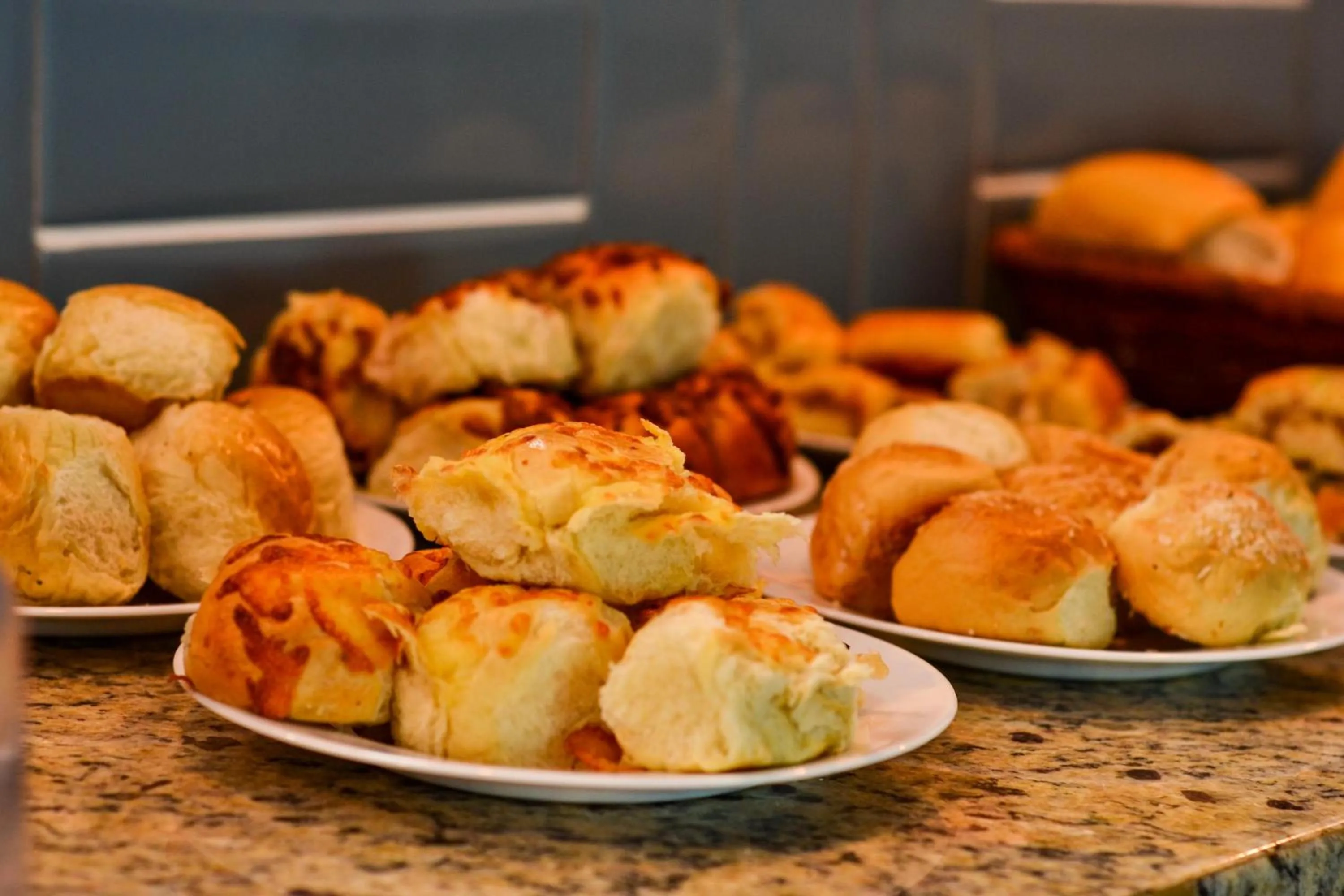 Buffet breakfast in Pousada Fernandes