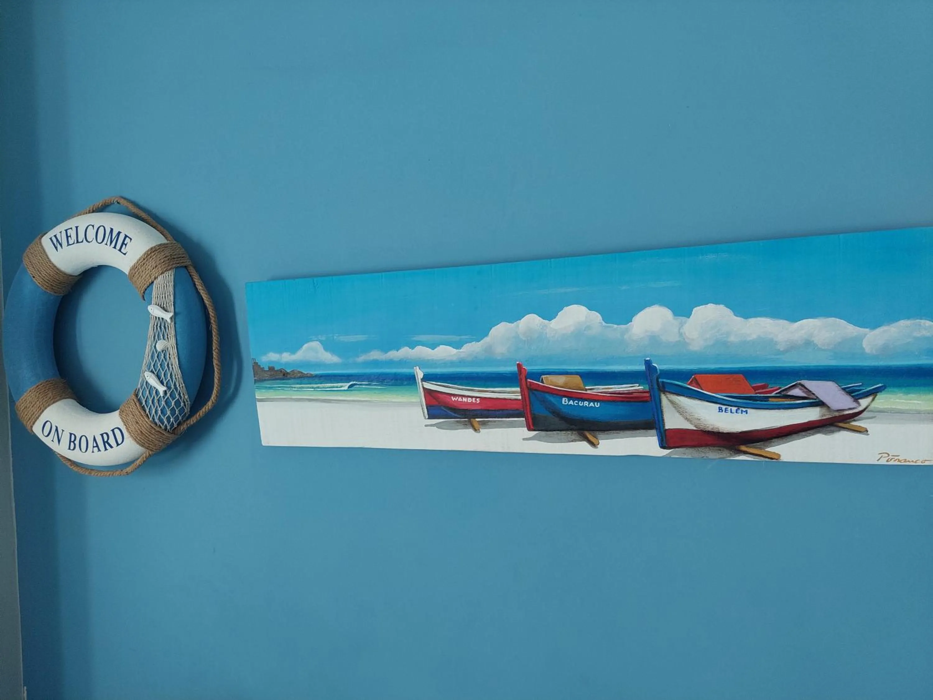 Decorative detail in Pousada Fernandes