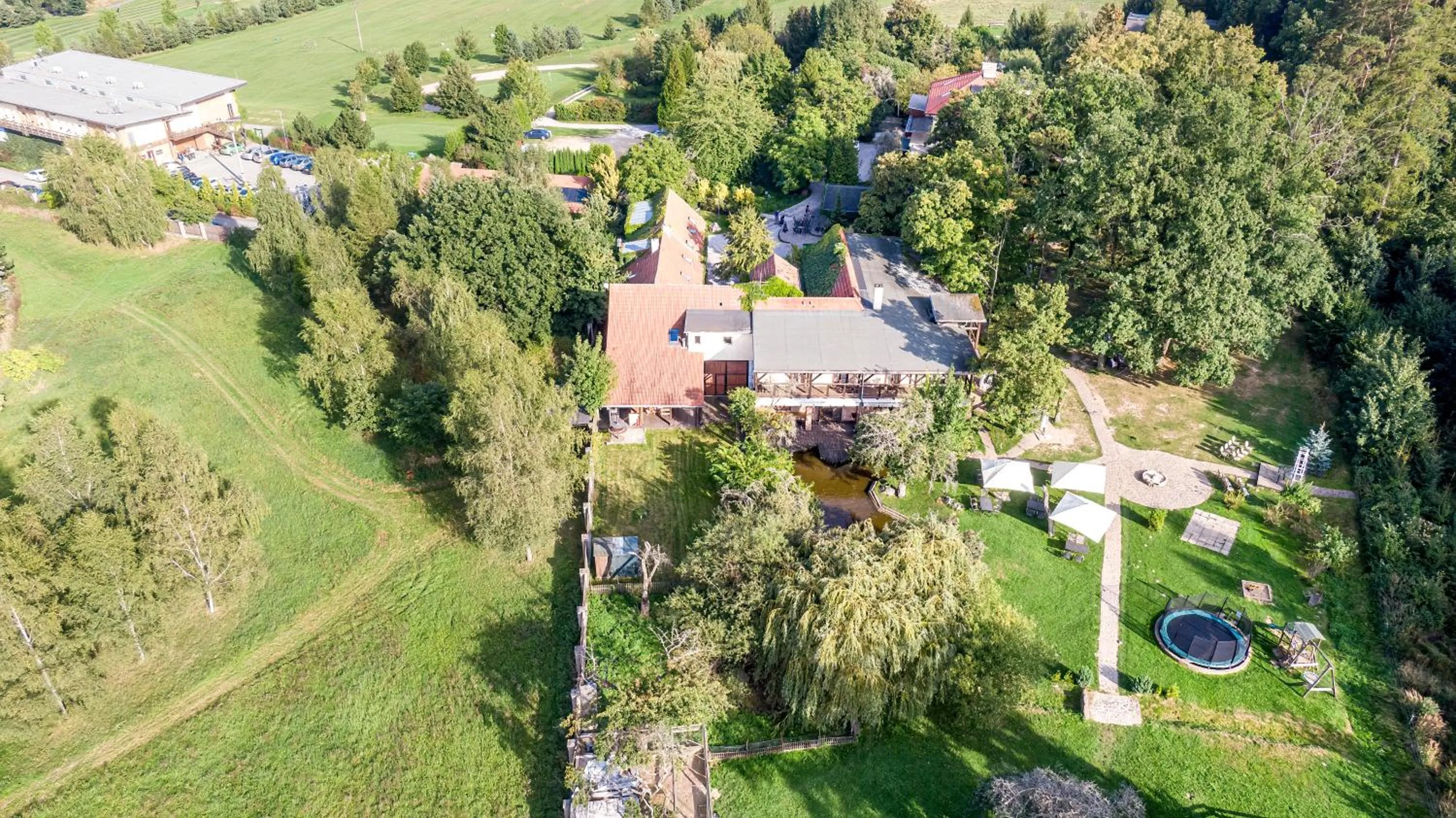 Golfcourse in Areal Botanika