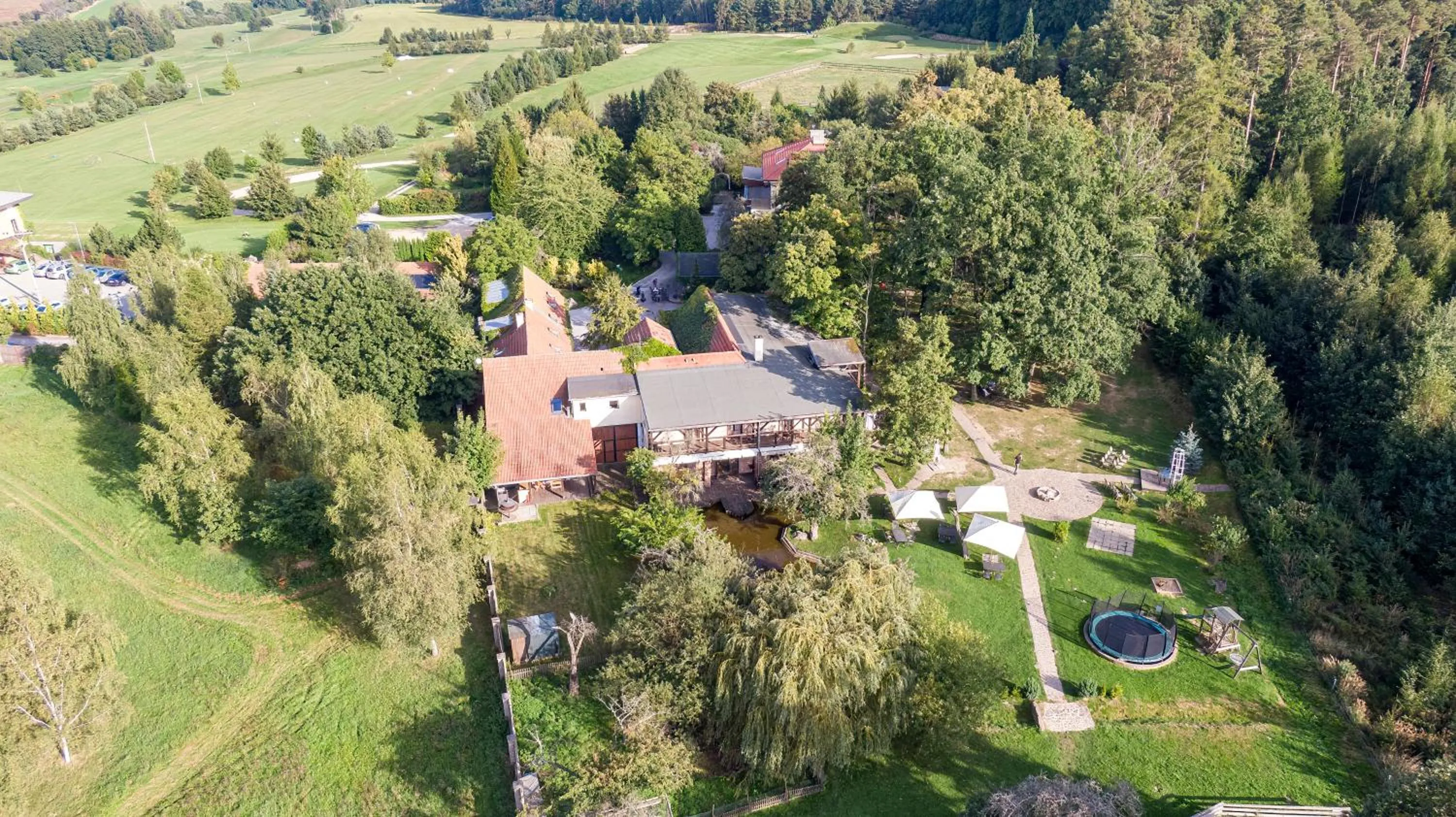 Golfcourse in Areal Botanika