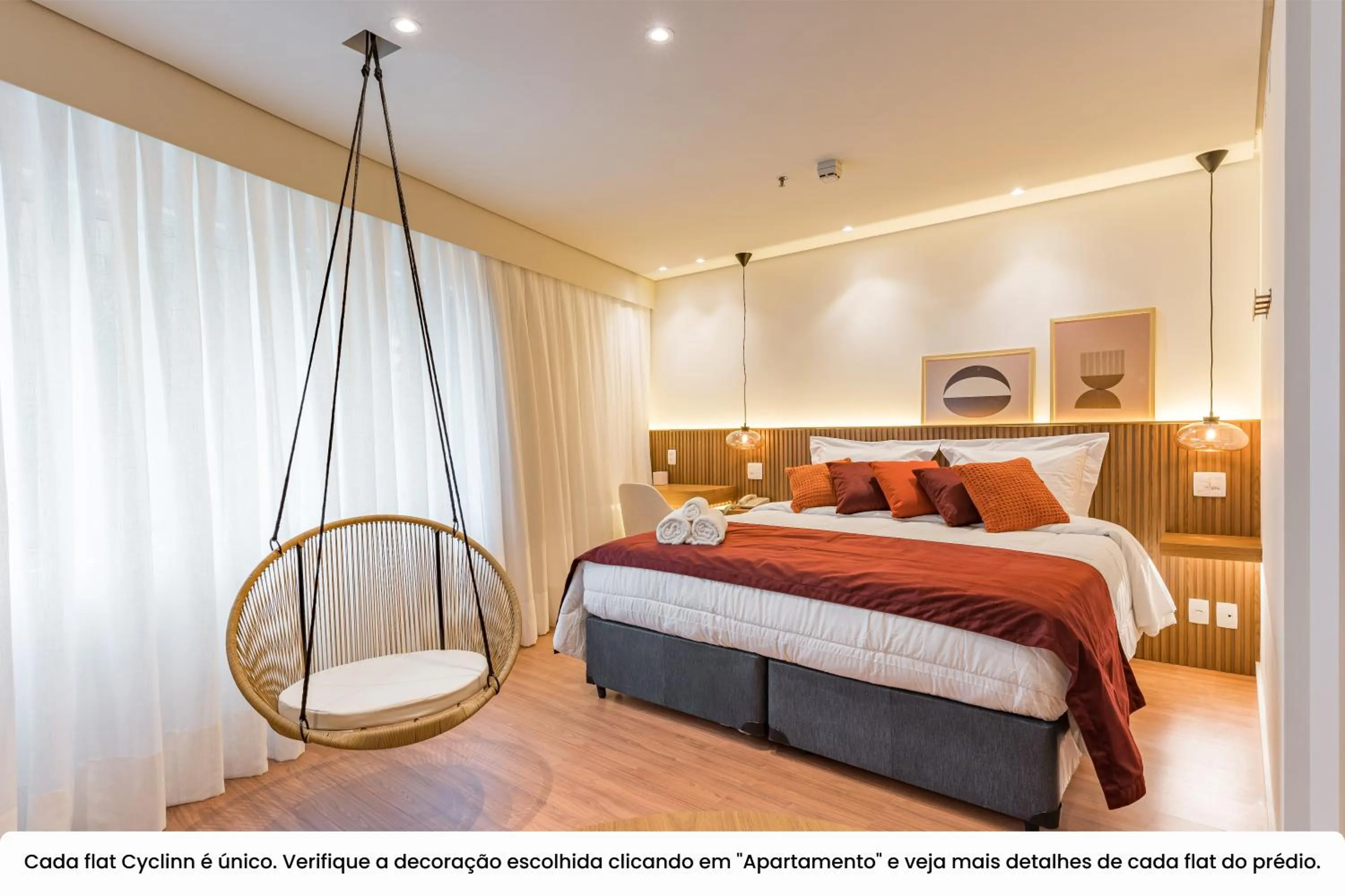 Photo of the whole room, Bed in RD Cyclinn Vila Olímpia