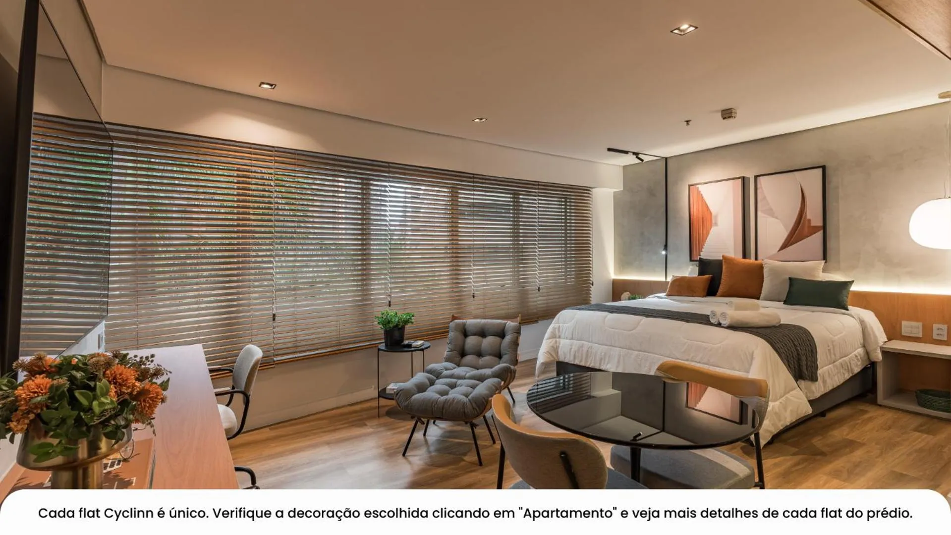 Photo of the whole room, Bed in RD Cyclinn Vila Olímpia