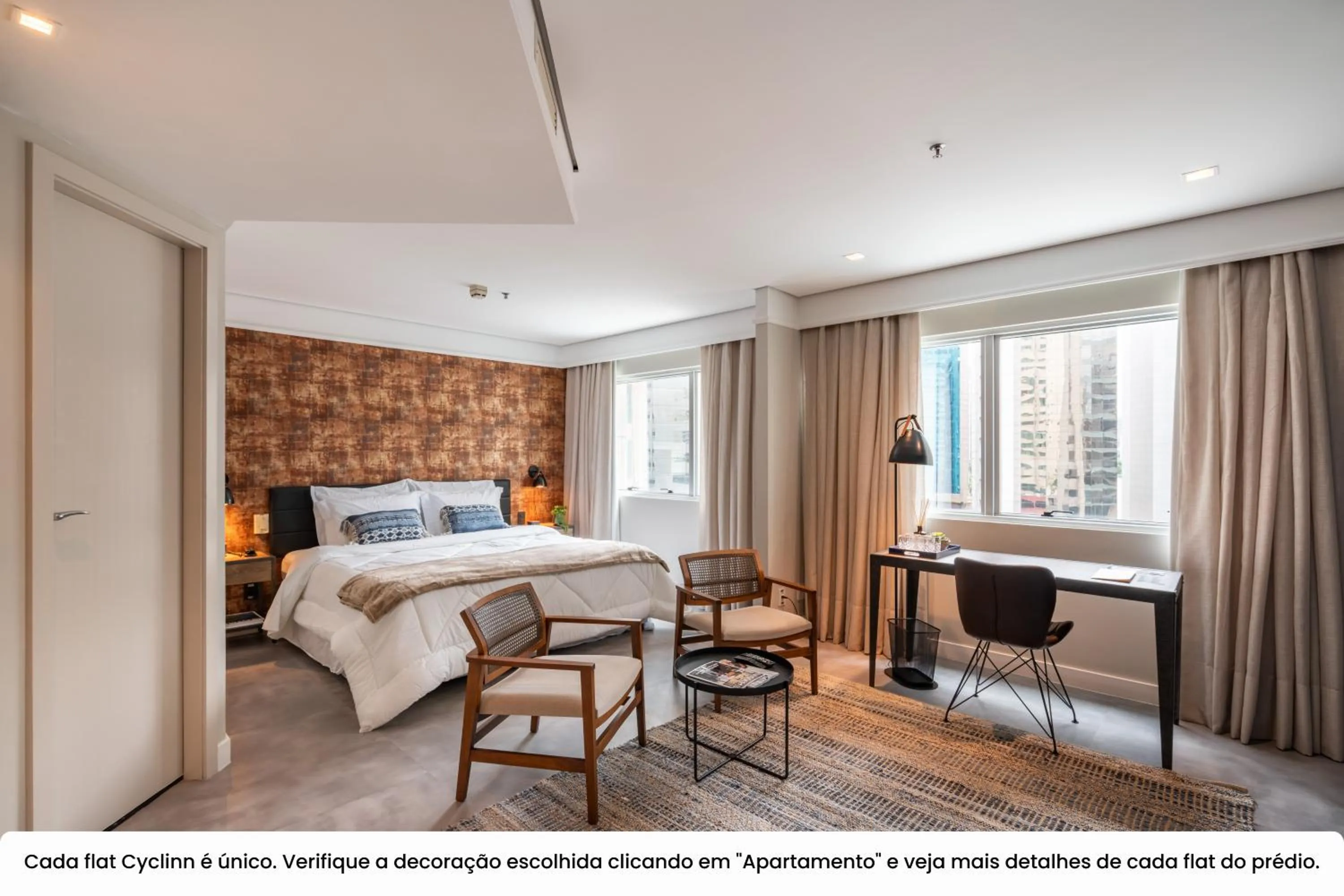 Photo of the whole room, Bed in RD Cyclinn Vila Olímpia