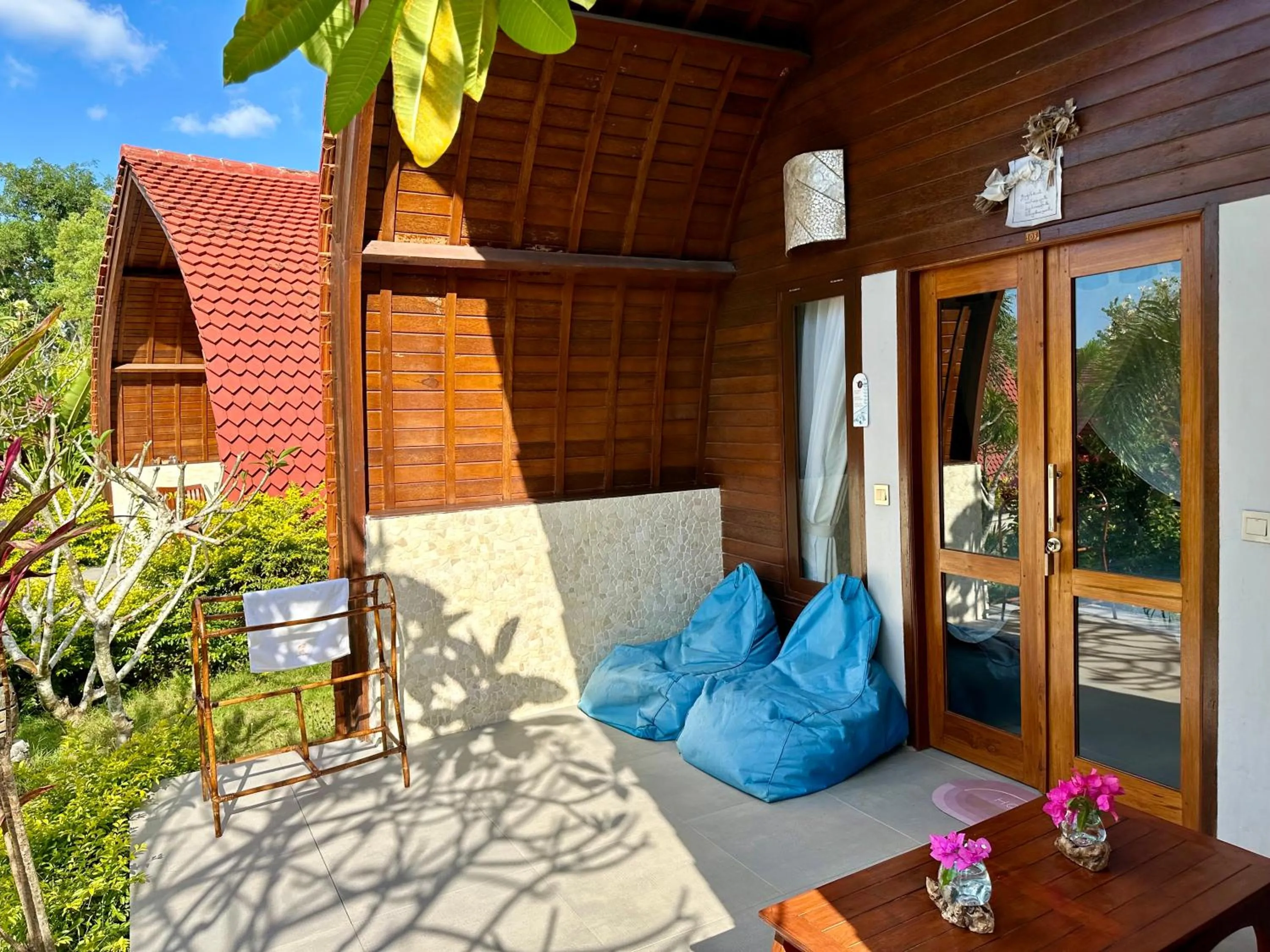 Balcony/Terrace in Jungle Paradise