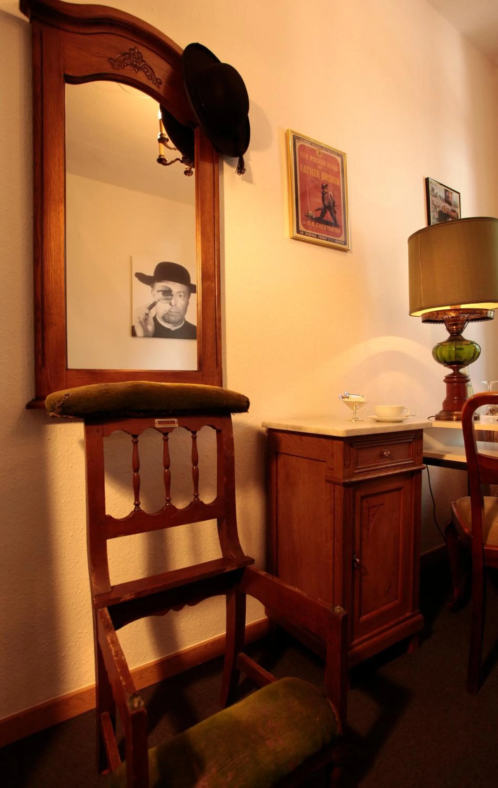 Decorative detail in EIFELkrimihotel