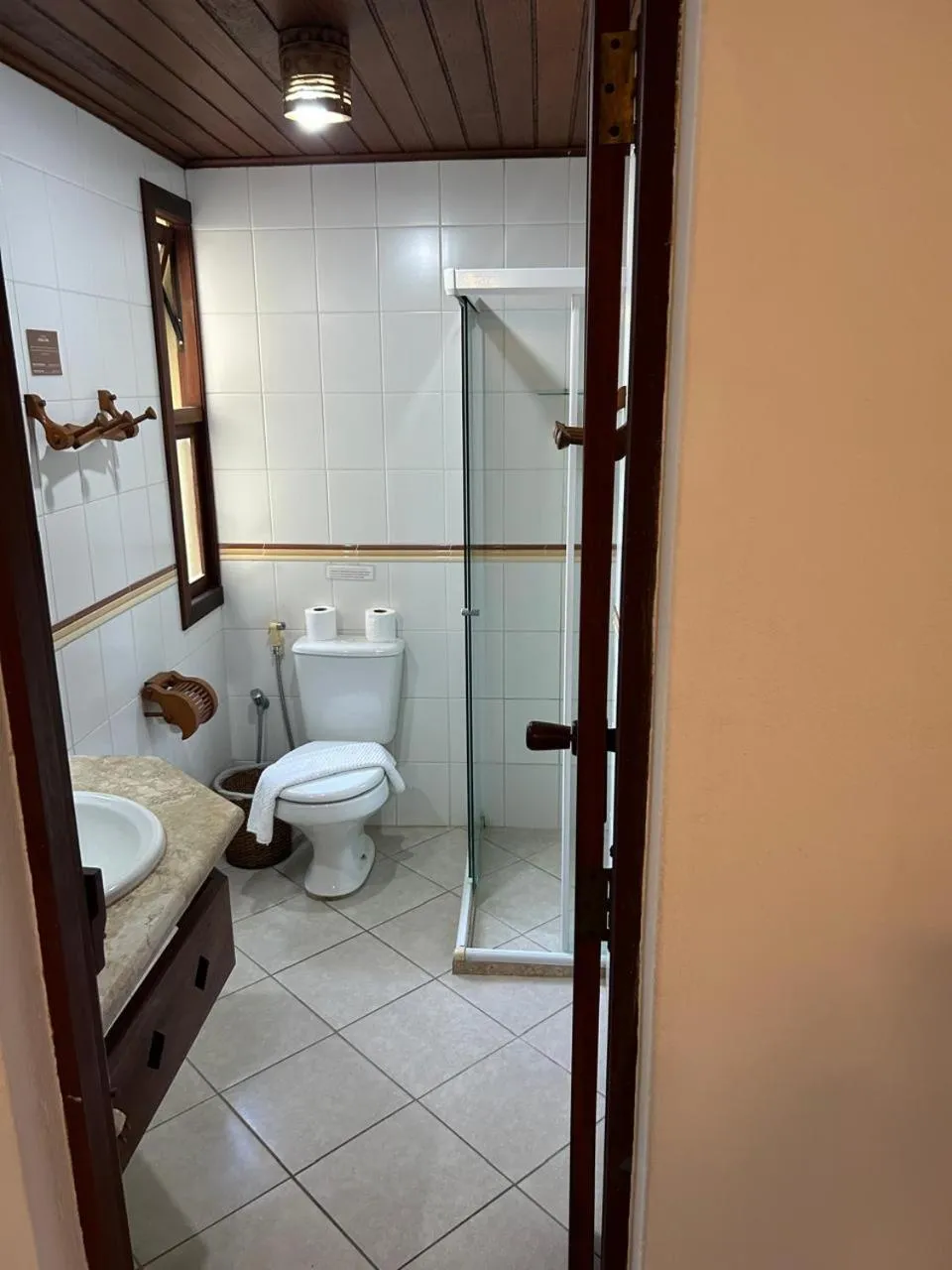 Shower in Pousada Coisa e Tao