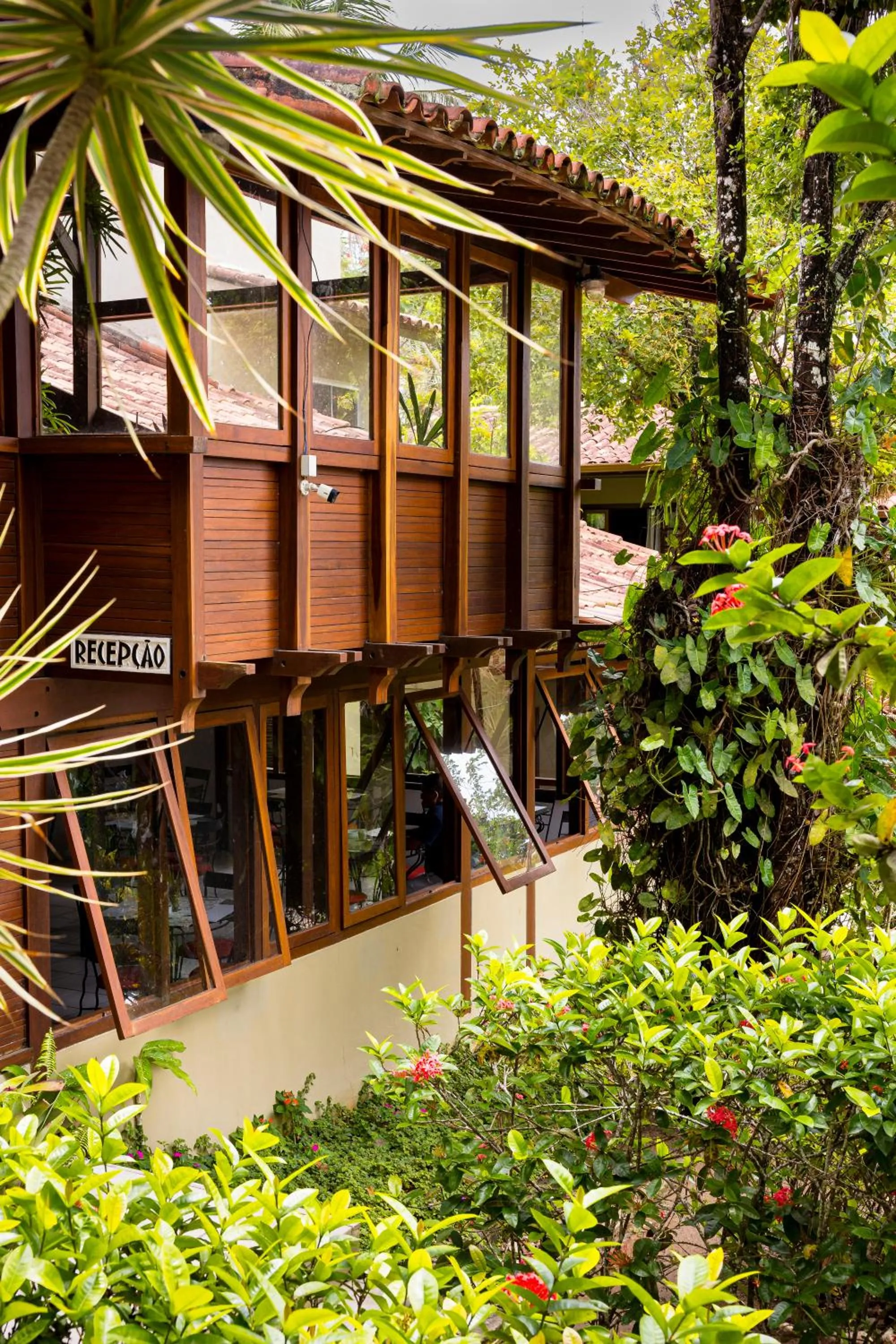 Lobby or reception in Pousada Coisa e Tao