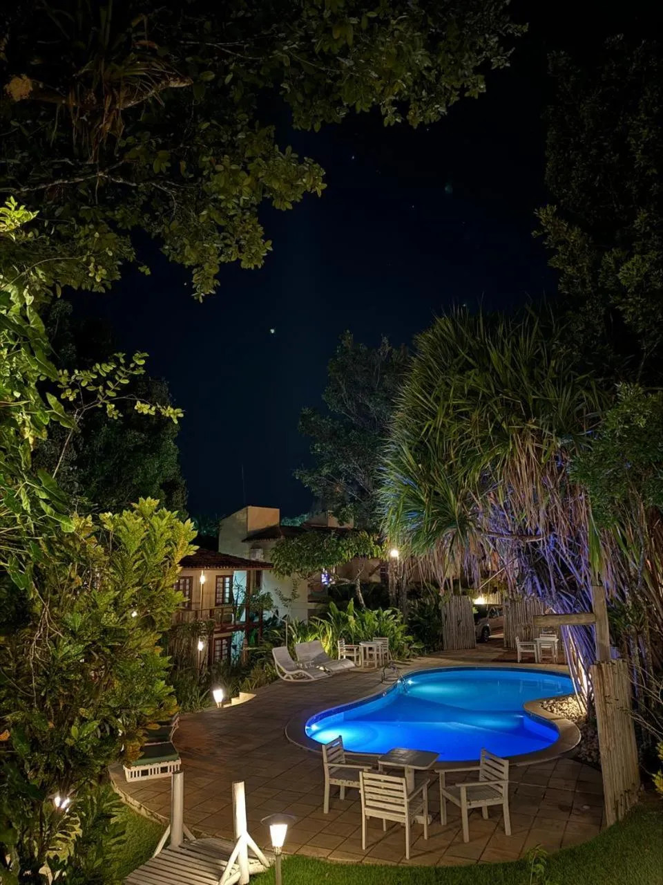 Night in Pousada Coisa e Tao