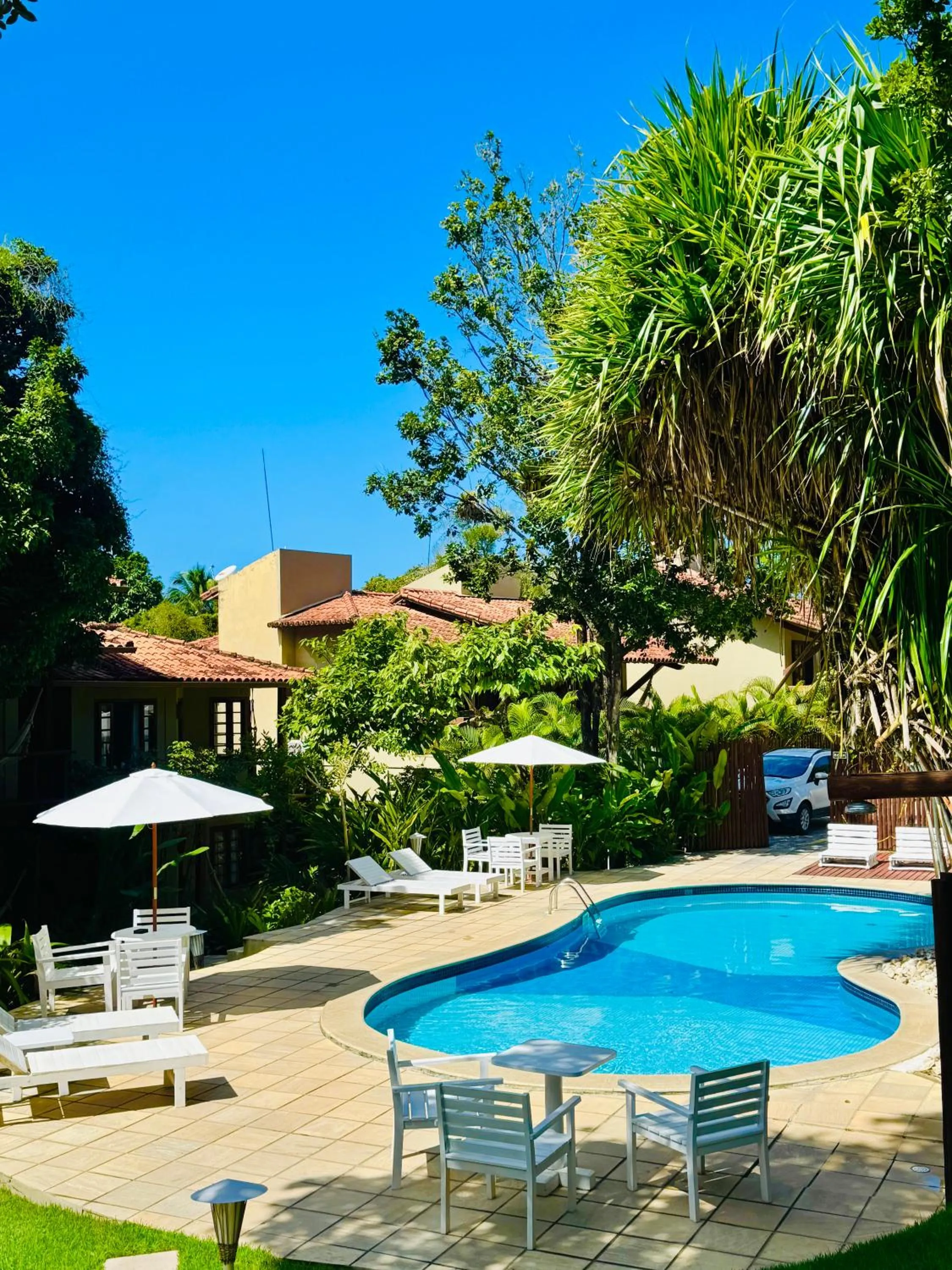 Garden in Pousada Coisa e Tao