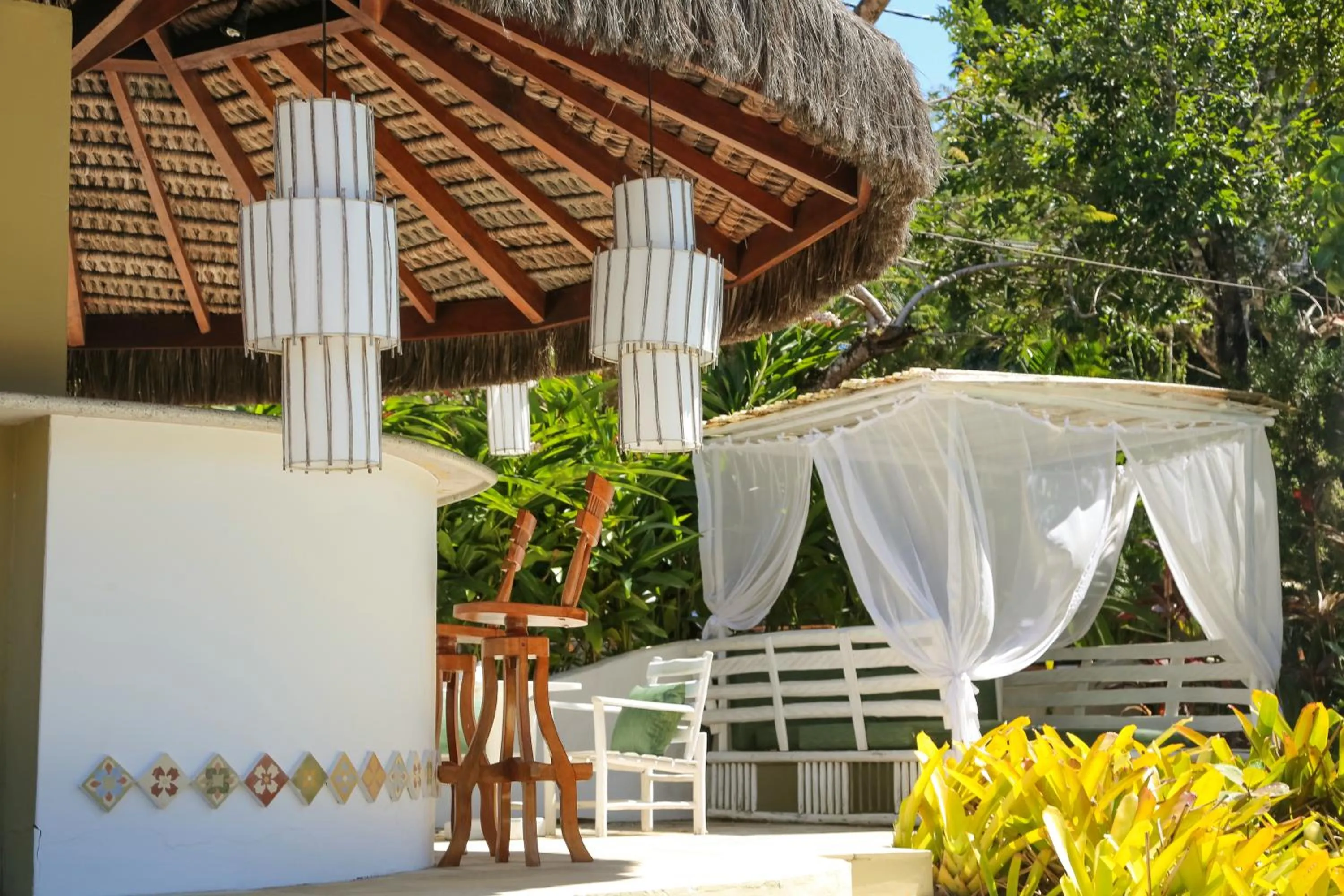 Garden in Pousada Coisa e Tao