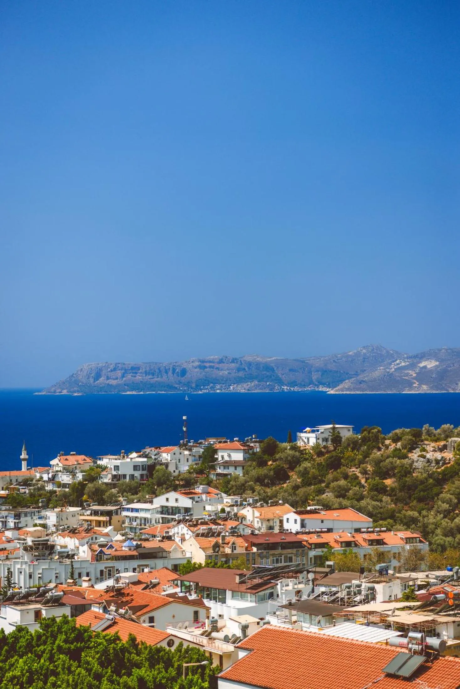 Balcony/Terrace in Aphrodite Hotel Kaş