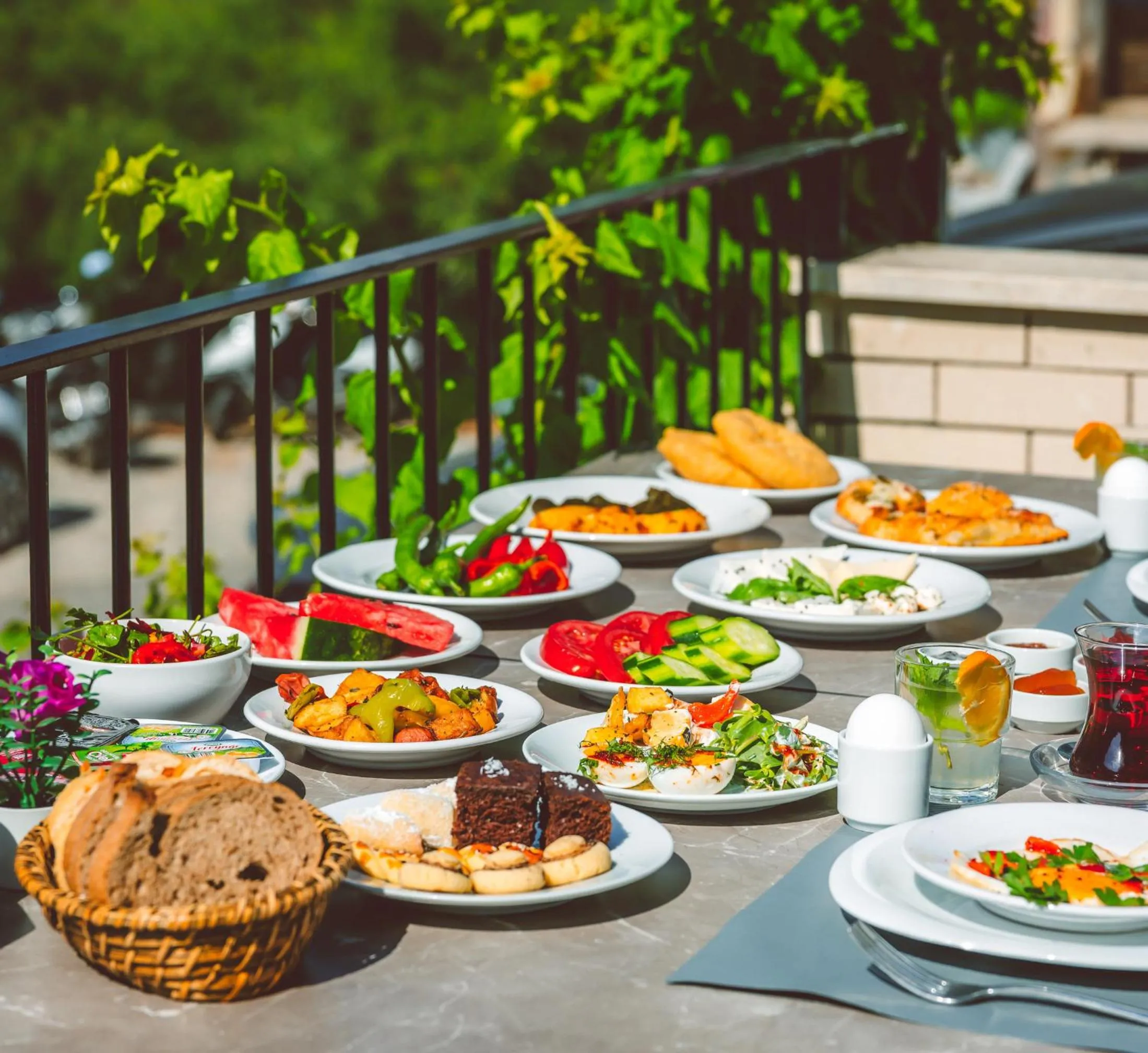 Breakfast in Aphrodite Hotel Kaş