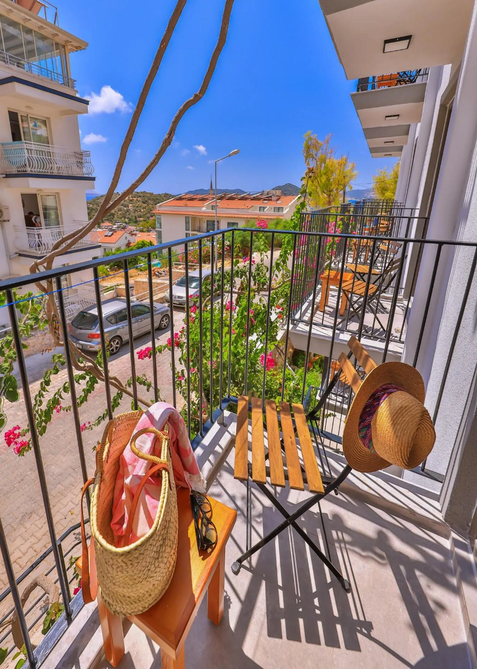 Balcony/Terrace in Aphrodite Hotel Kaş