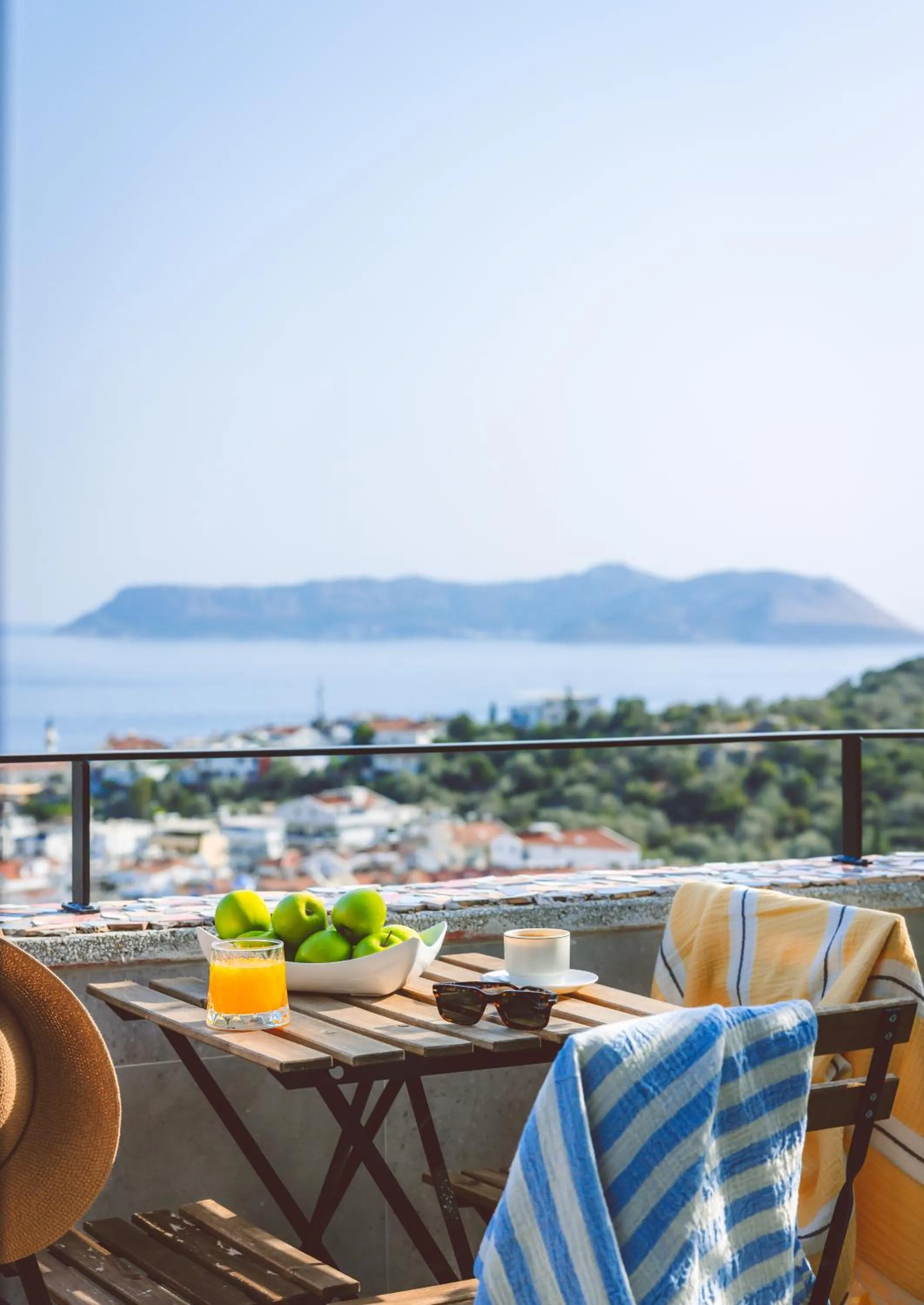 Balcony/Terrace in Aphrodite Hotel Kaş