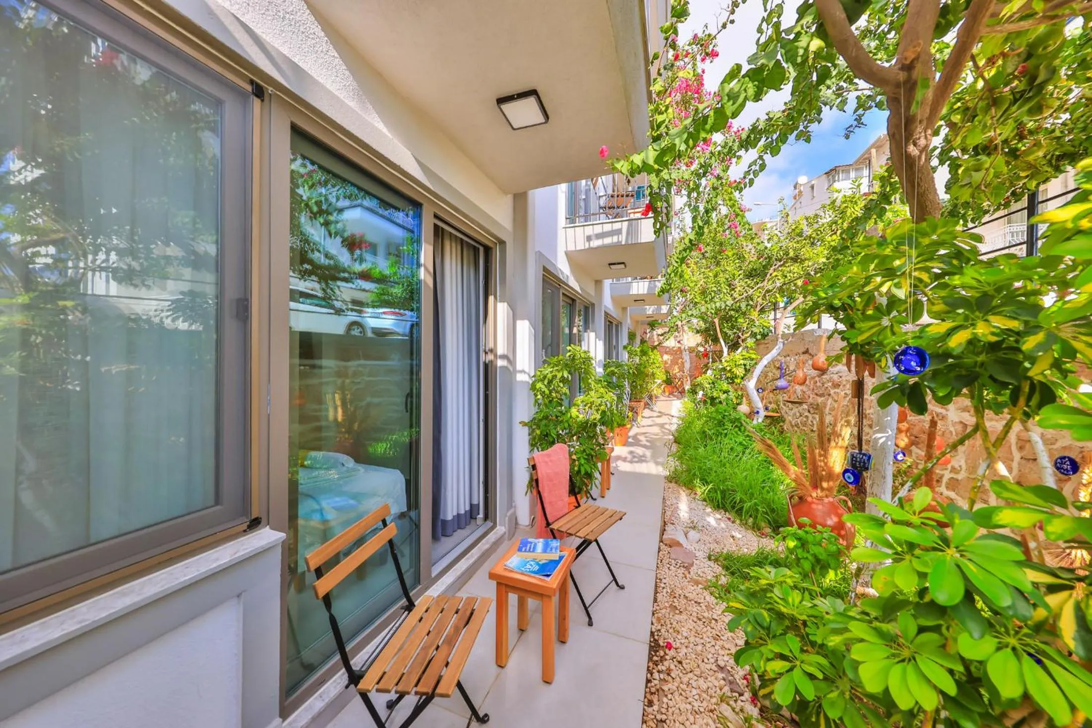 Garden in Aphrodite Hotel Kaş