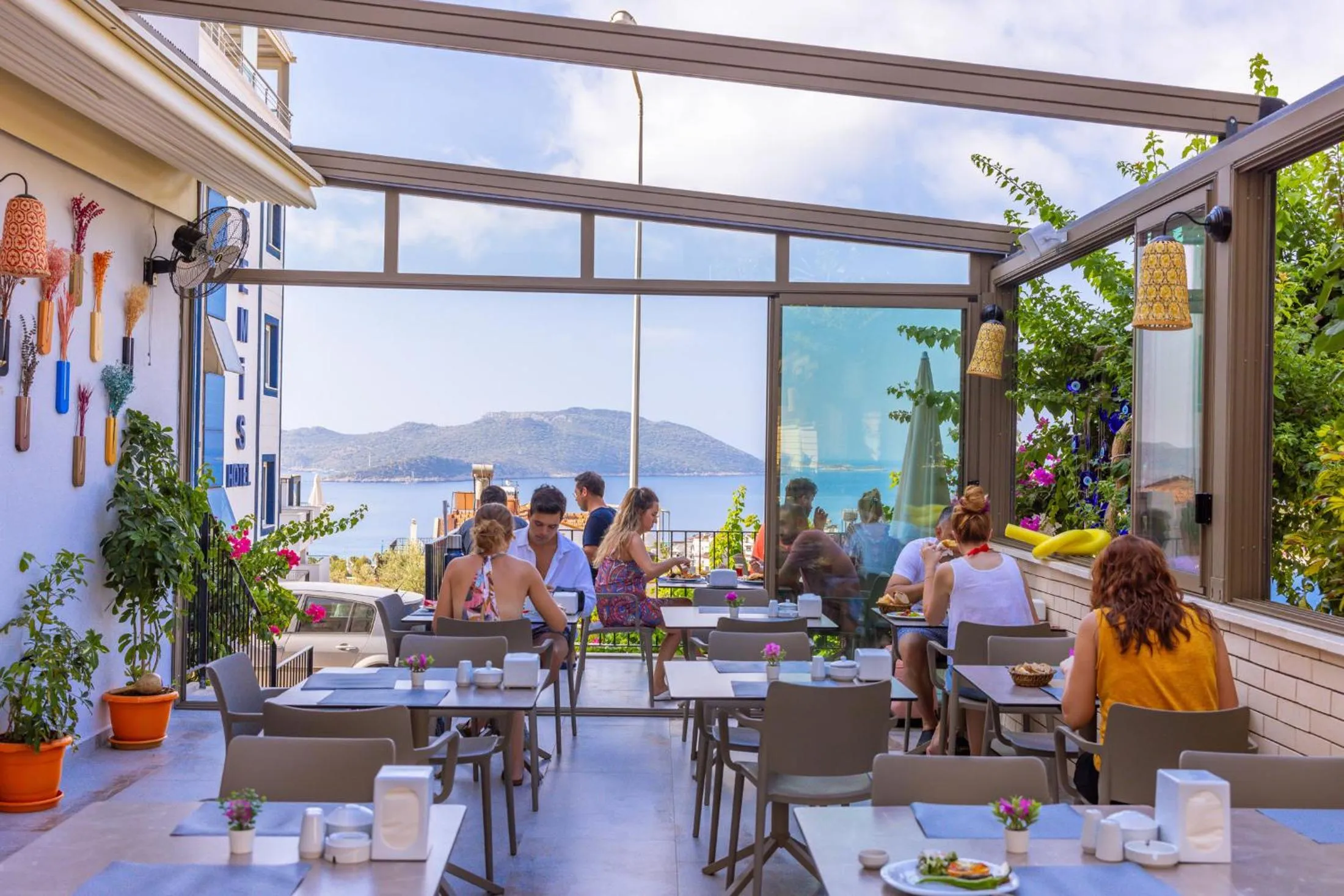 Restaurant/places to eat in Aphrodite Hotel Kaş