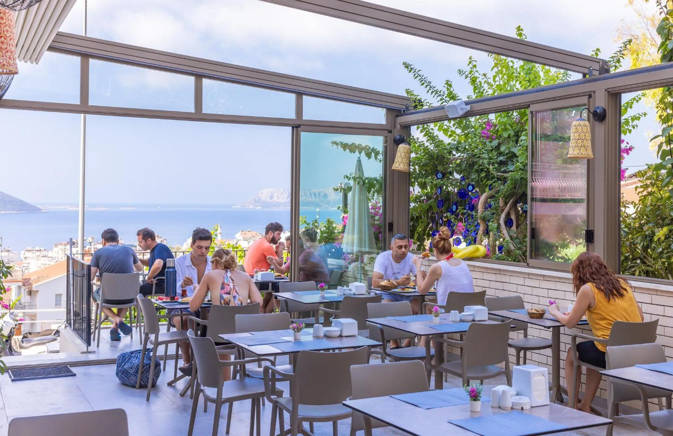 Restaurant/places to eat in Aphrodite Hotel Kaş