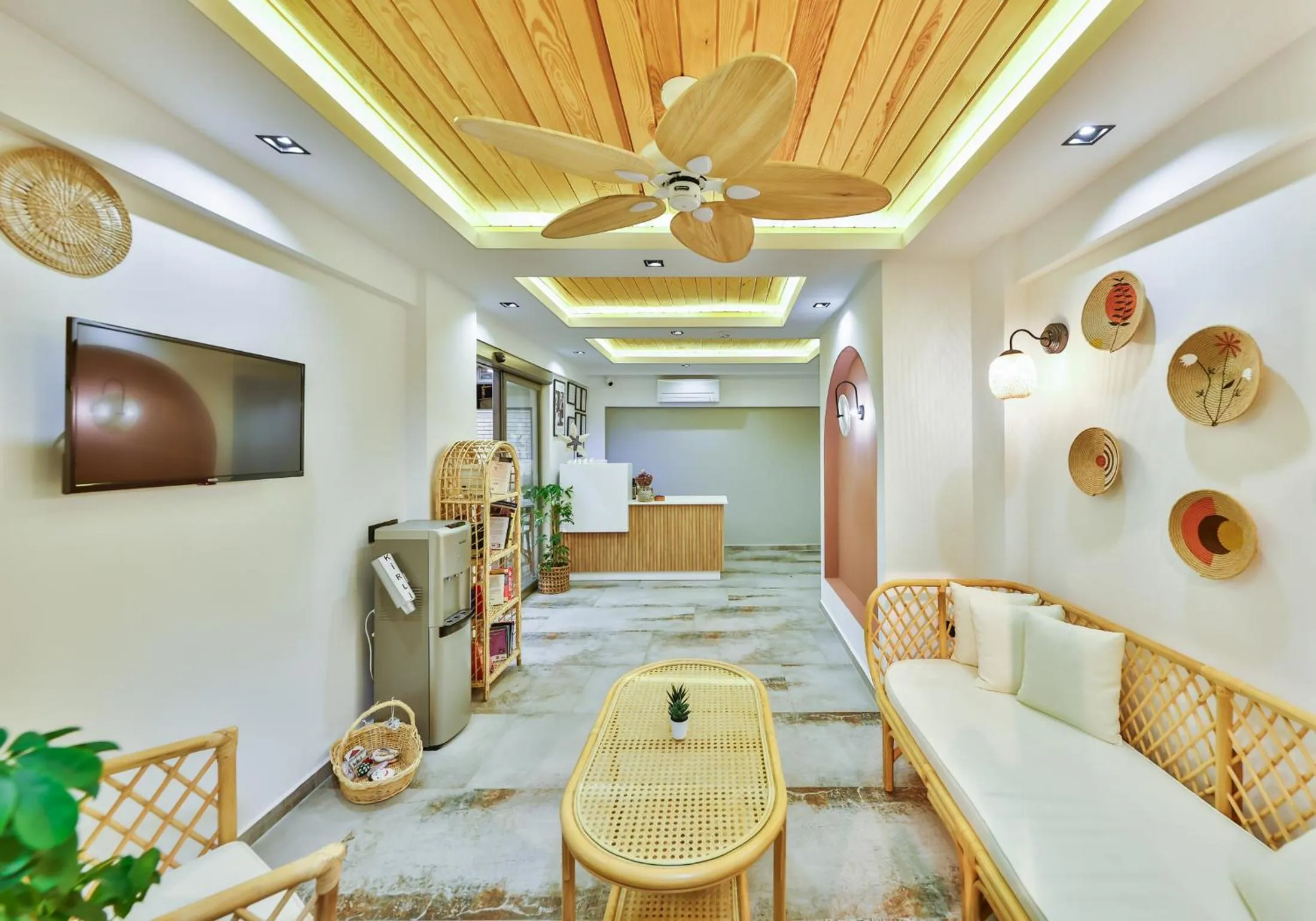 Lobby or reception in Aphrodite Hotel Kaş