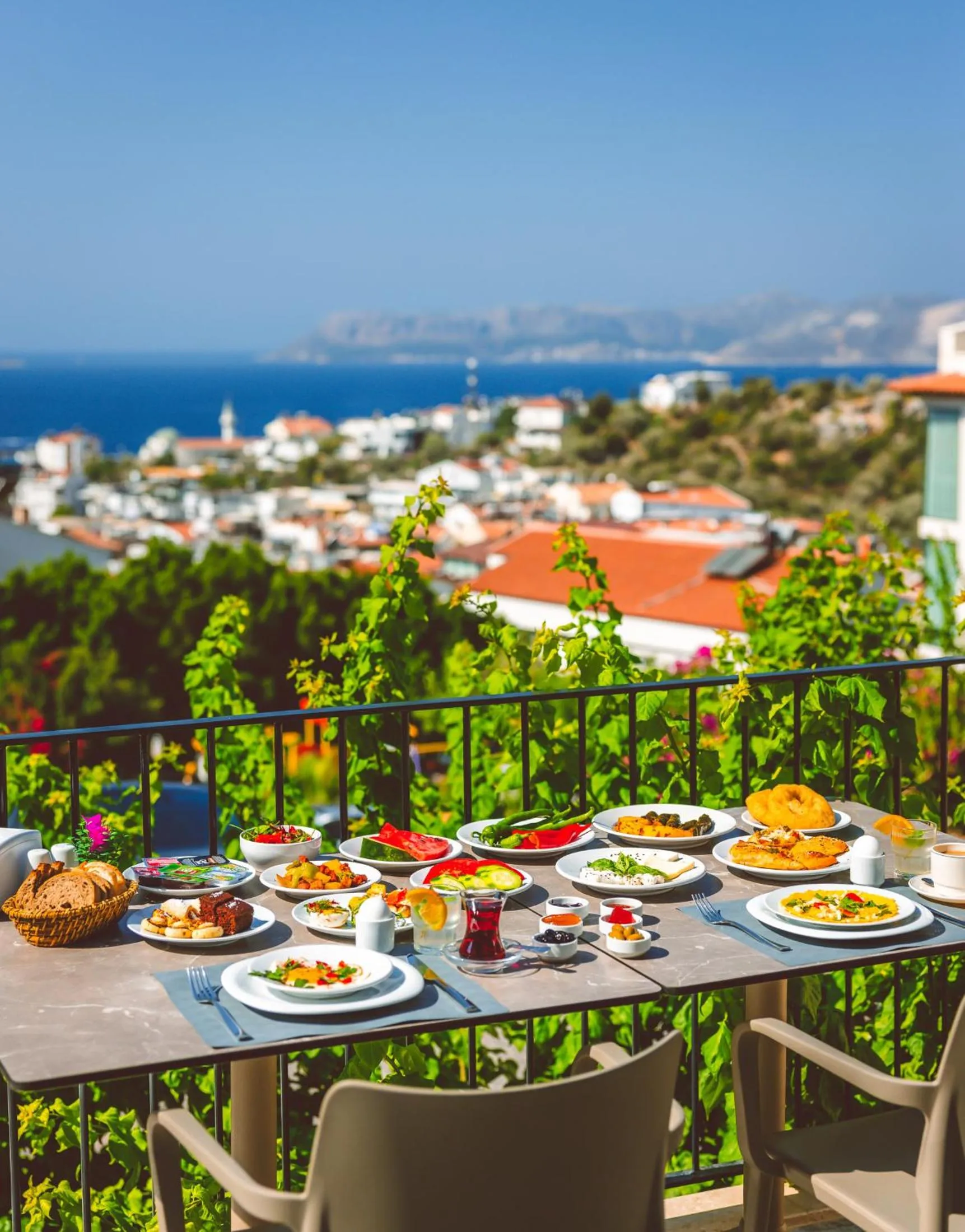 Restaurant/places to eat in Aphrodite Hotel Kaş