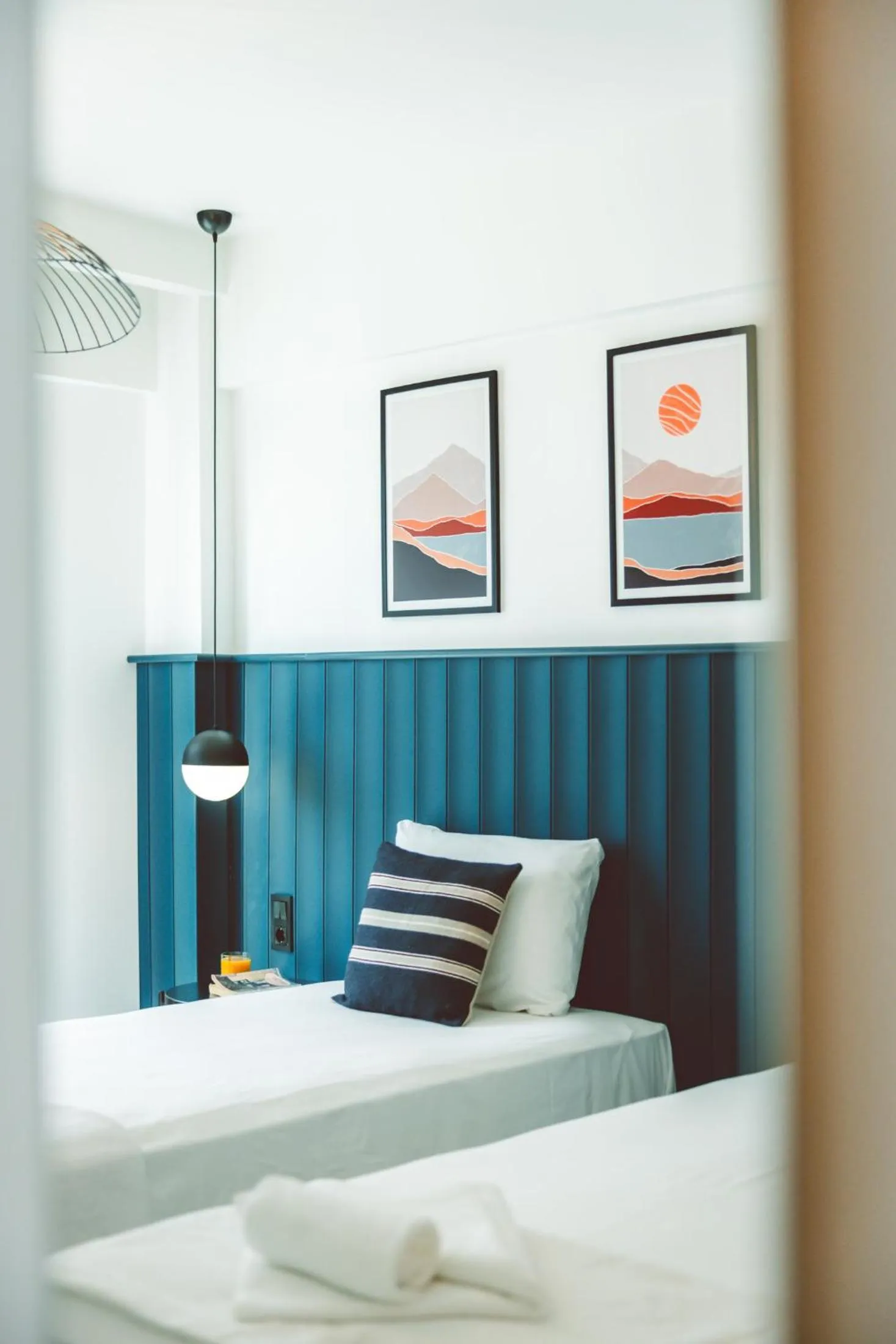 Bed in Aphrodite Hotel Kaş