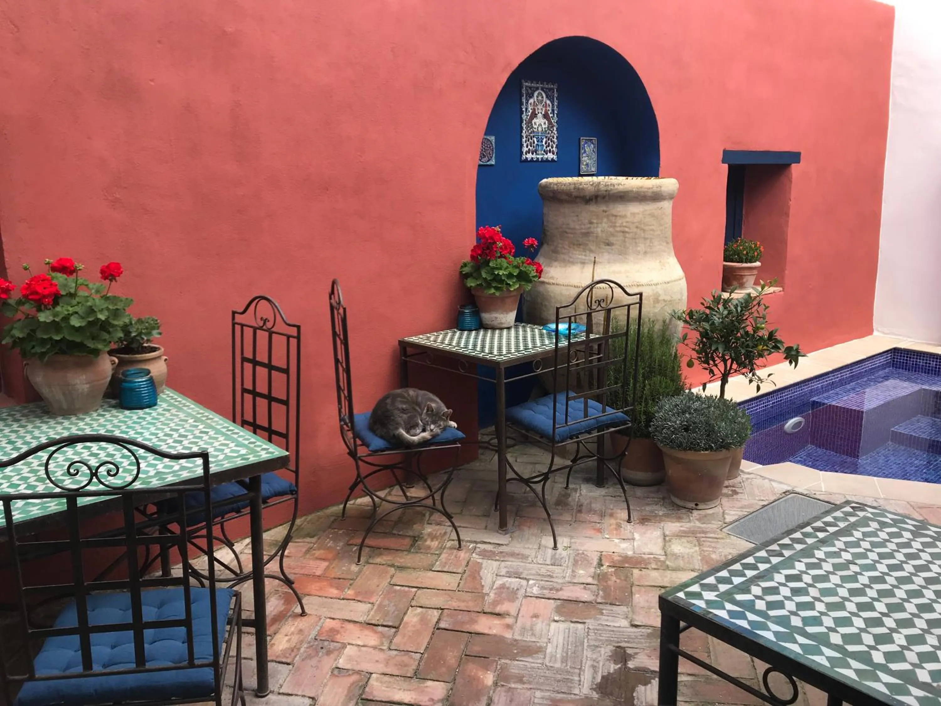 Patio in Casa Aire de Lecrin