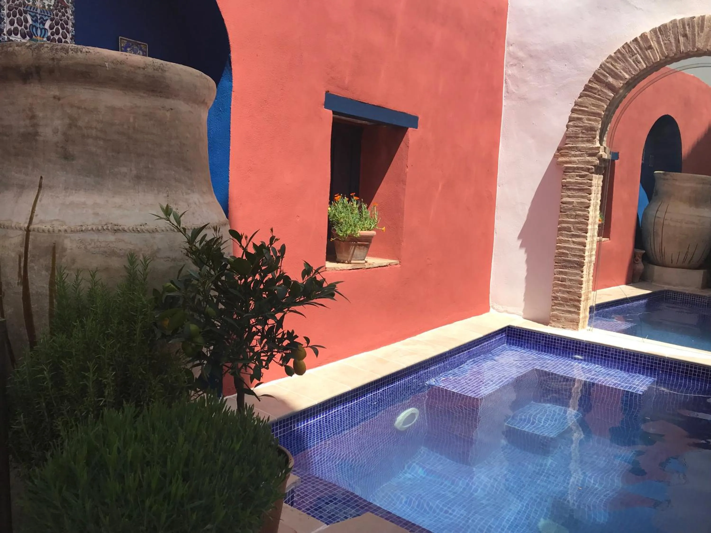 Swimming pool in Casa Aire de Lecrin