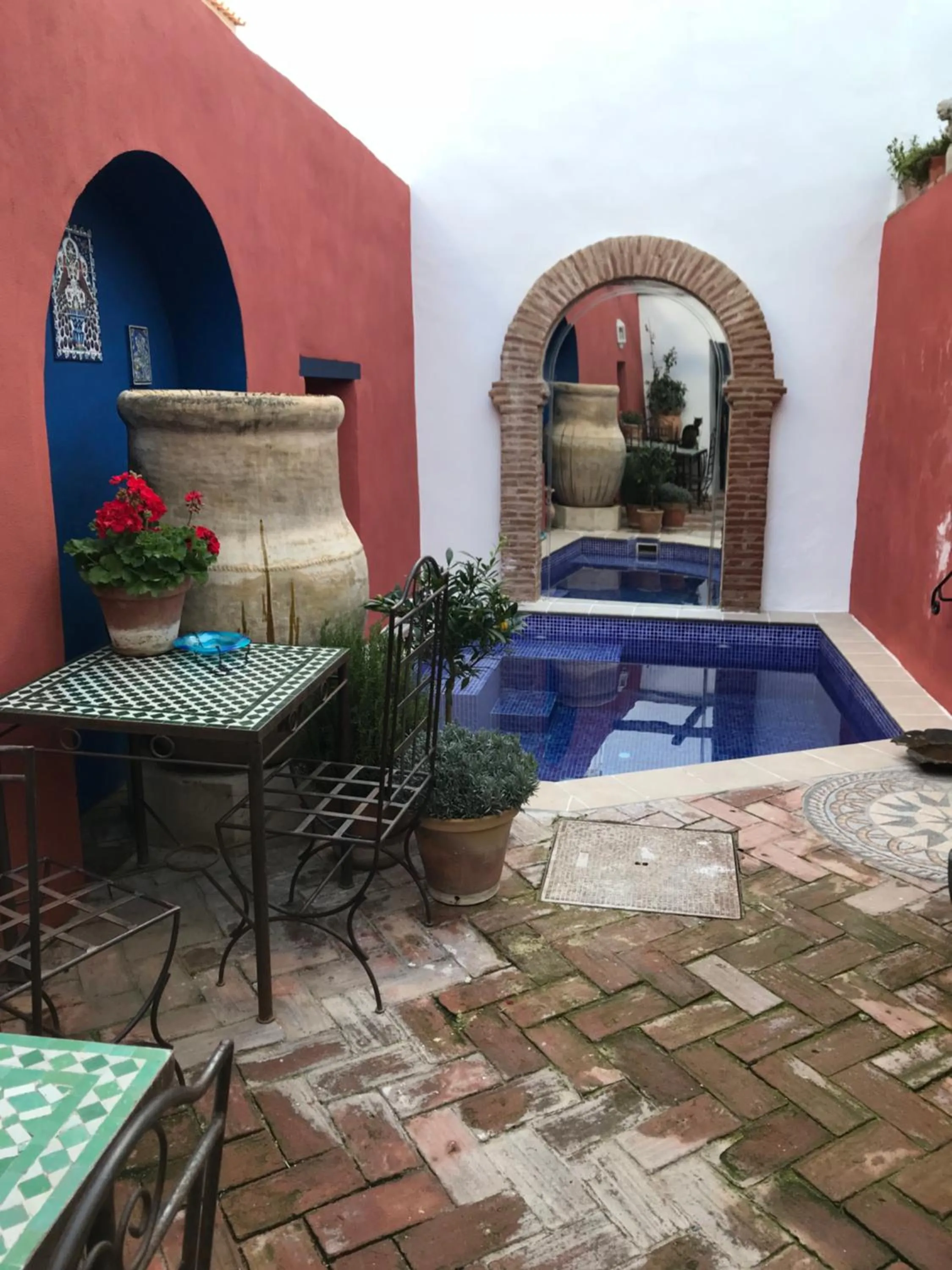 Swimming pool in Casa Aire de Lecrin