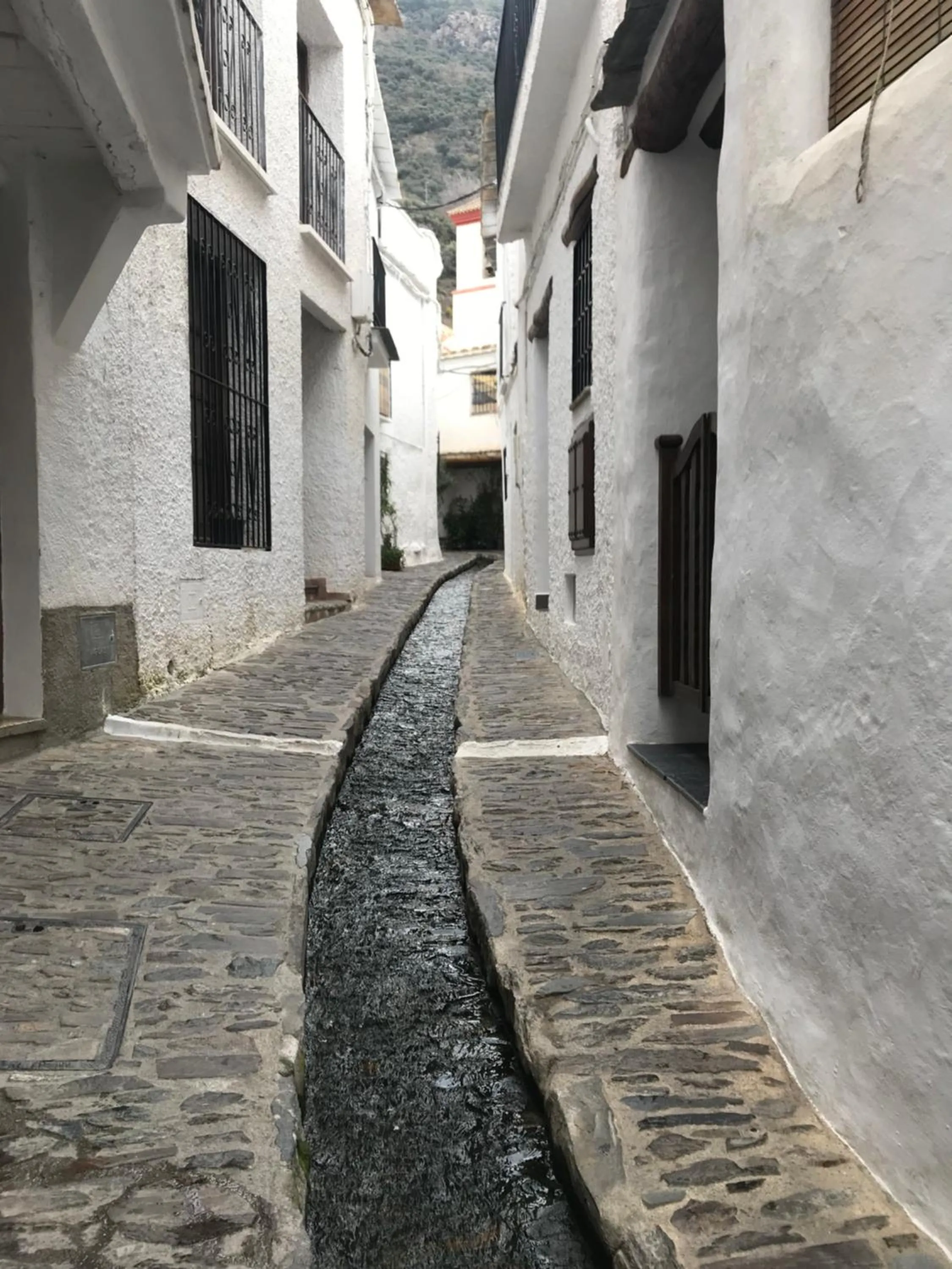 Quiet street view in Casa Aire de Lecrin