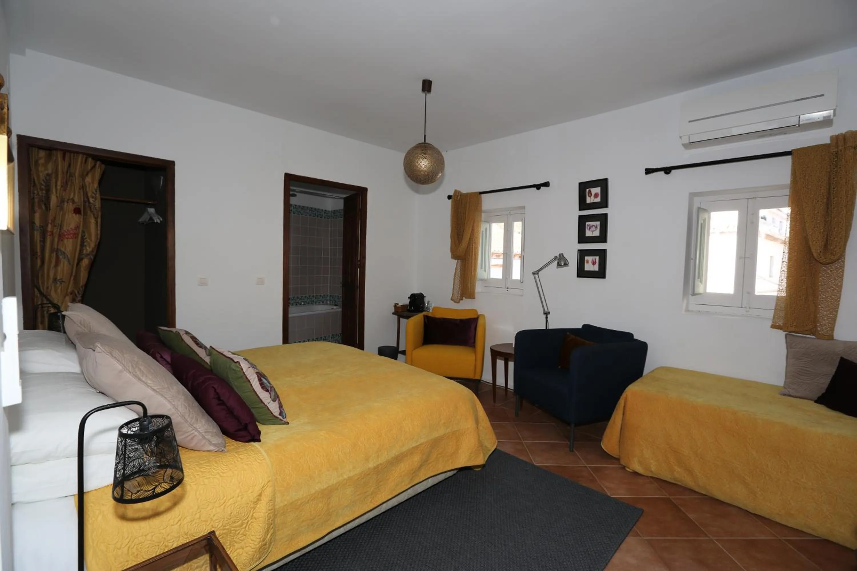 Bed in Casa Aire de Lecrin