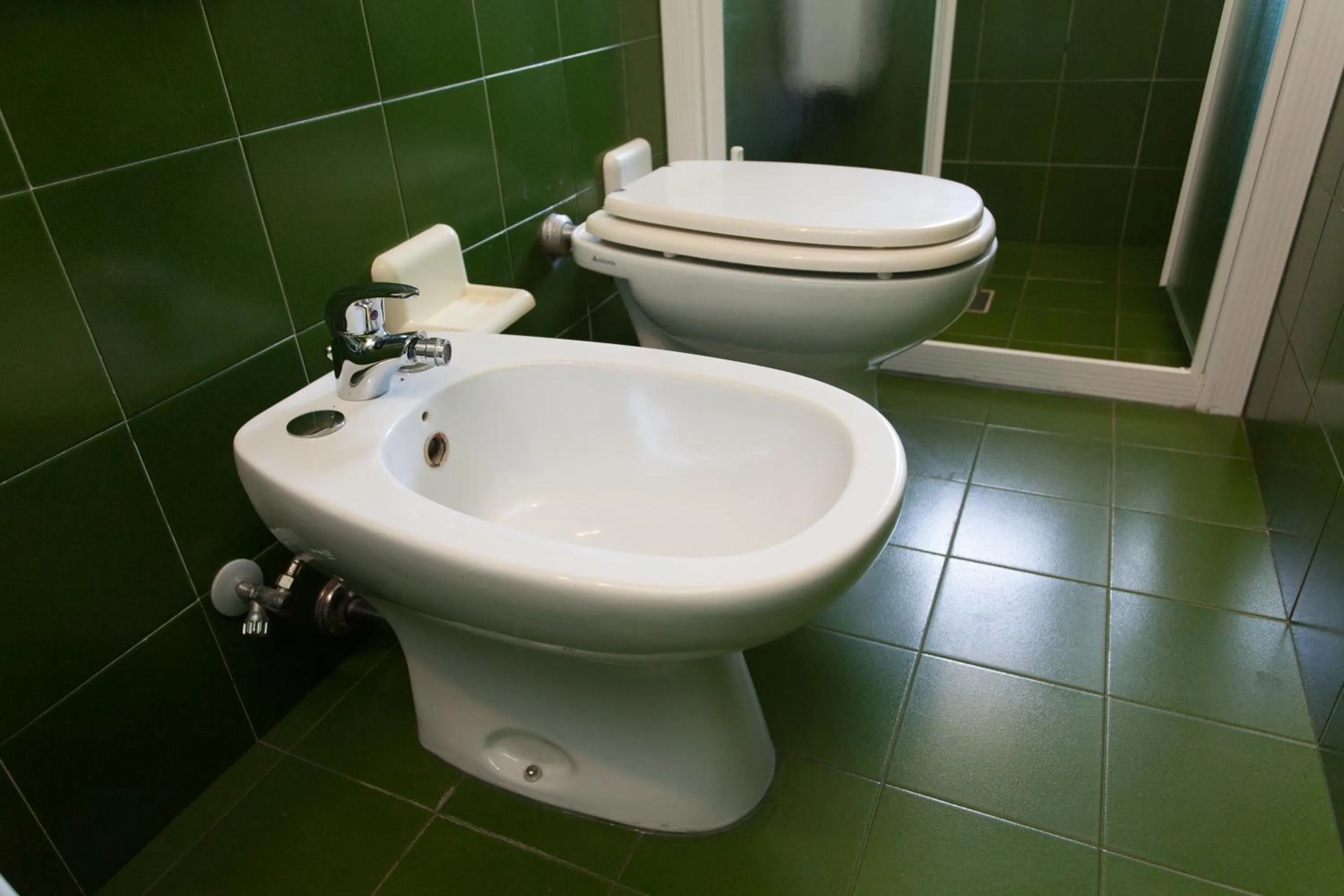 Shower in Villa Valentina