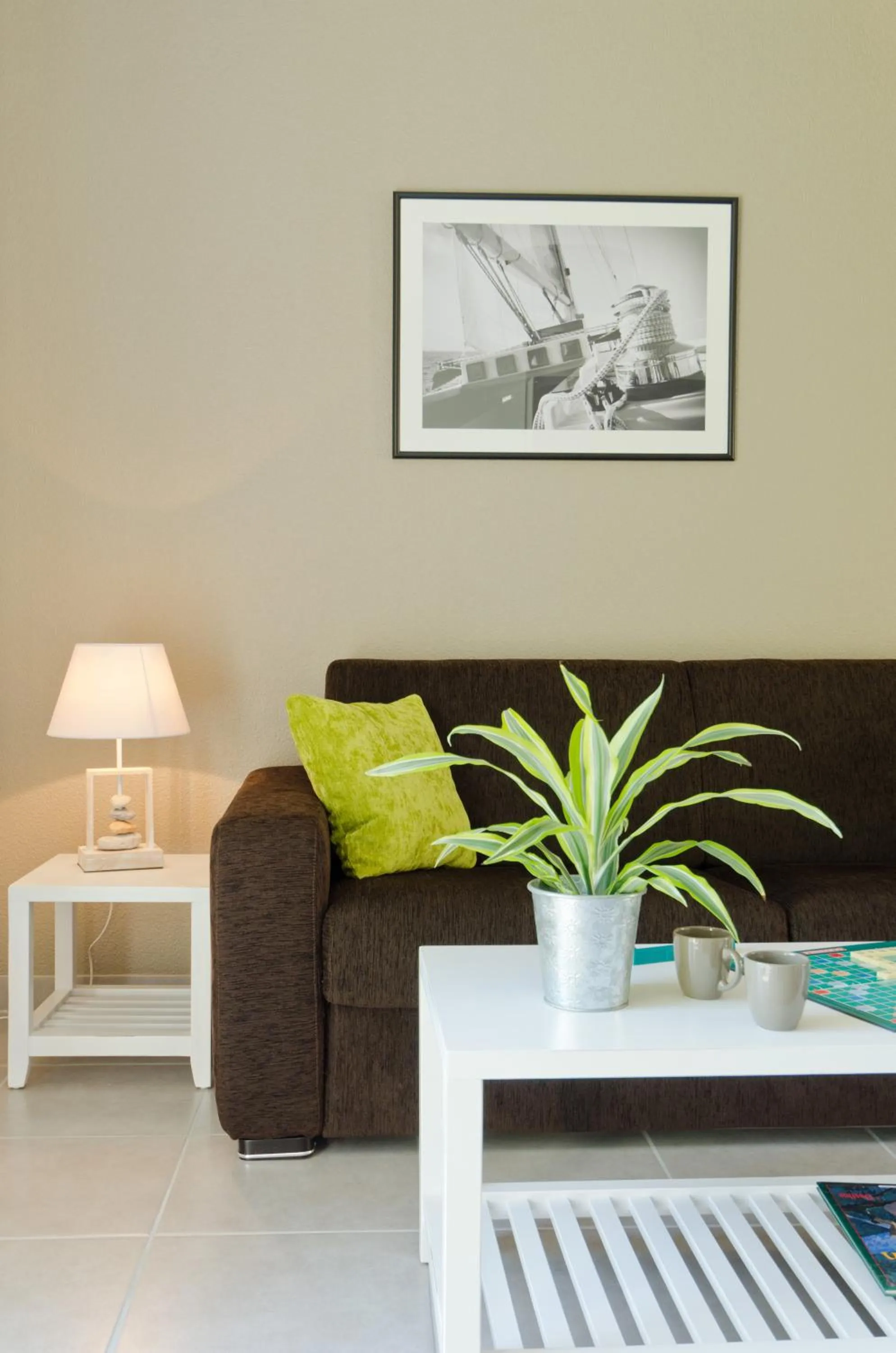 Living room in Résidence Goélia Le Domaine des Mauriers