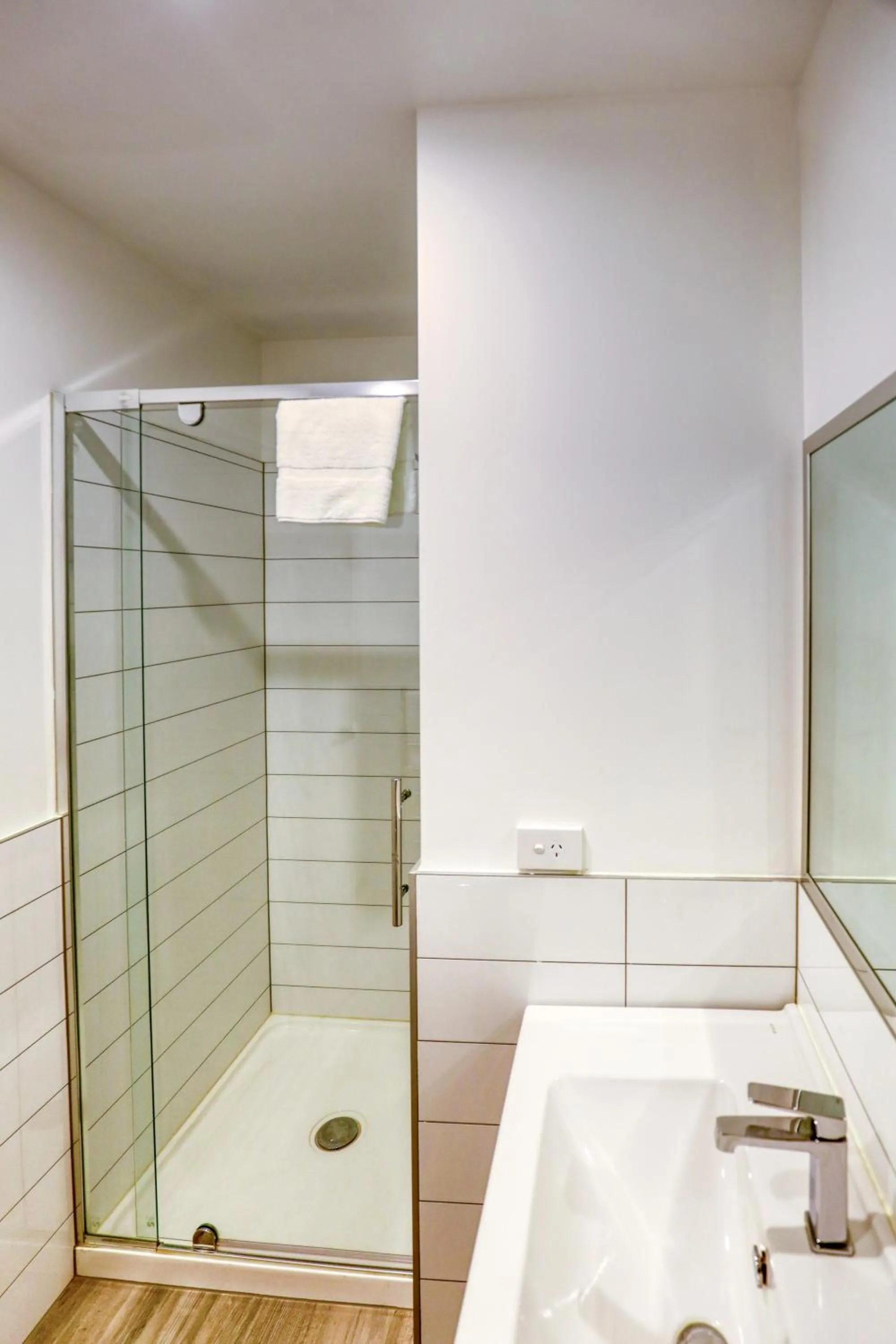 Bathroom in Ramada Suites By Wyndham Victoria Street West