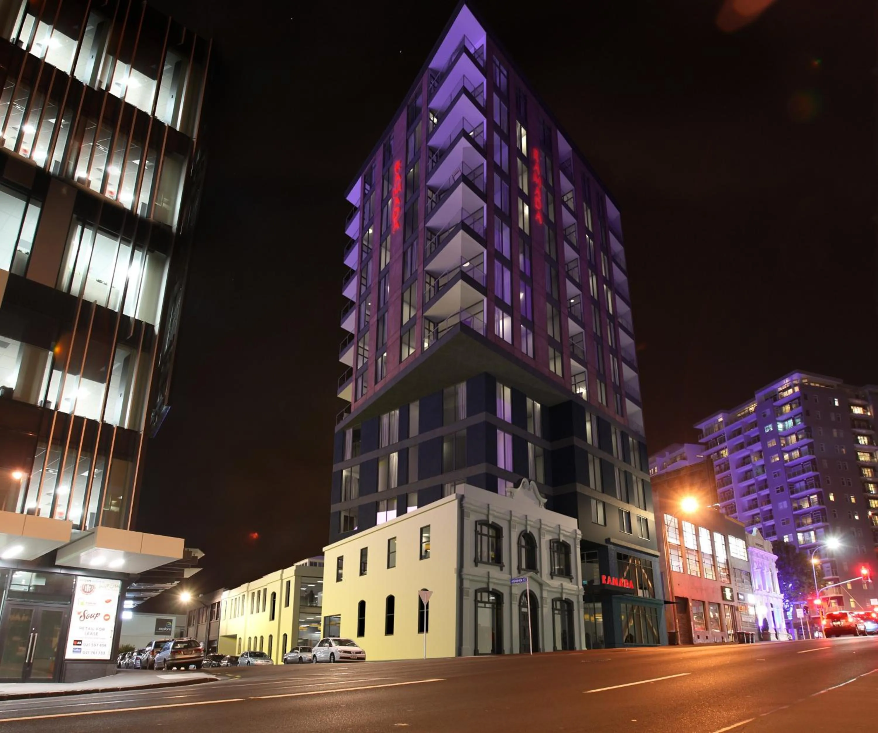 Property building in Ramada Suites By Wyndham Victoria Street West