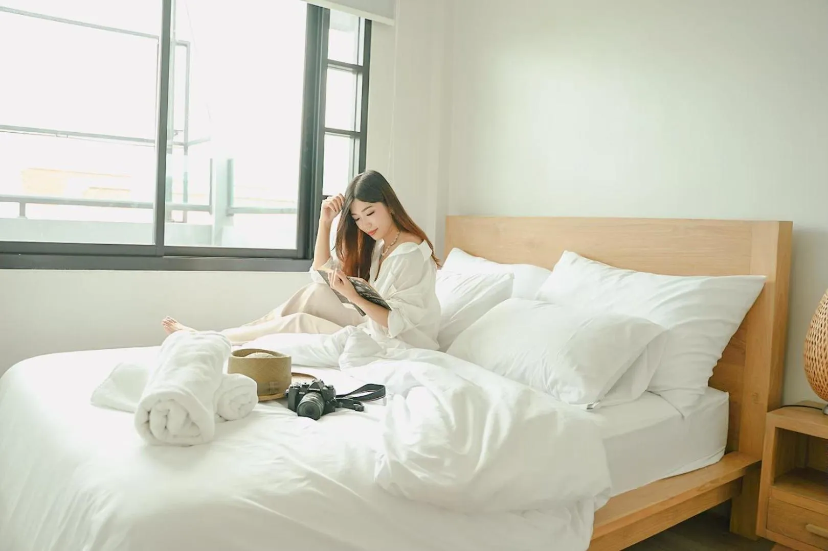 Bed in YAKTHAI POSHTEL