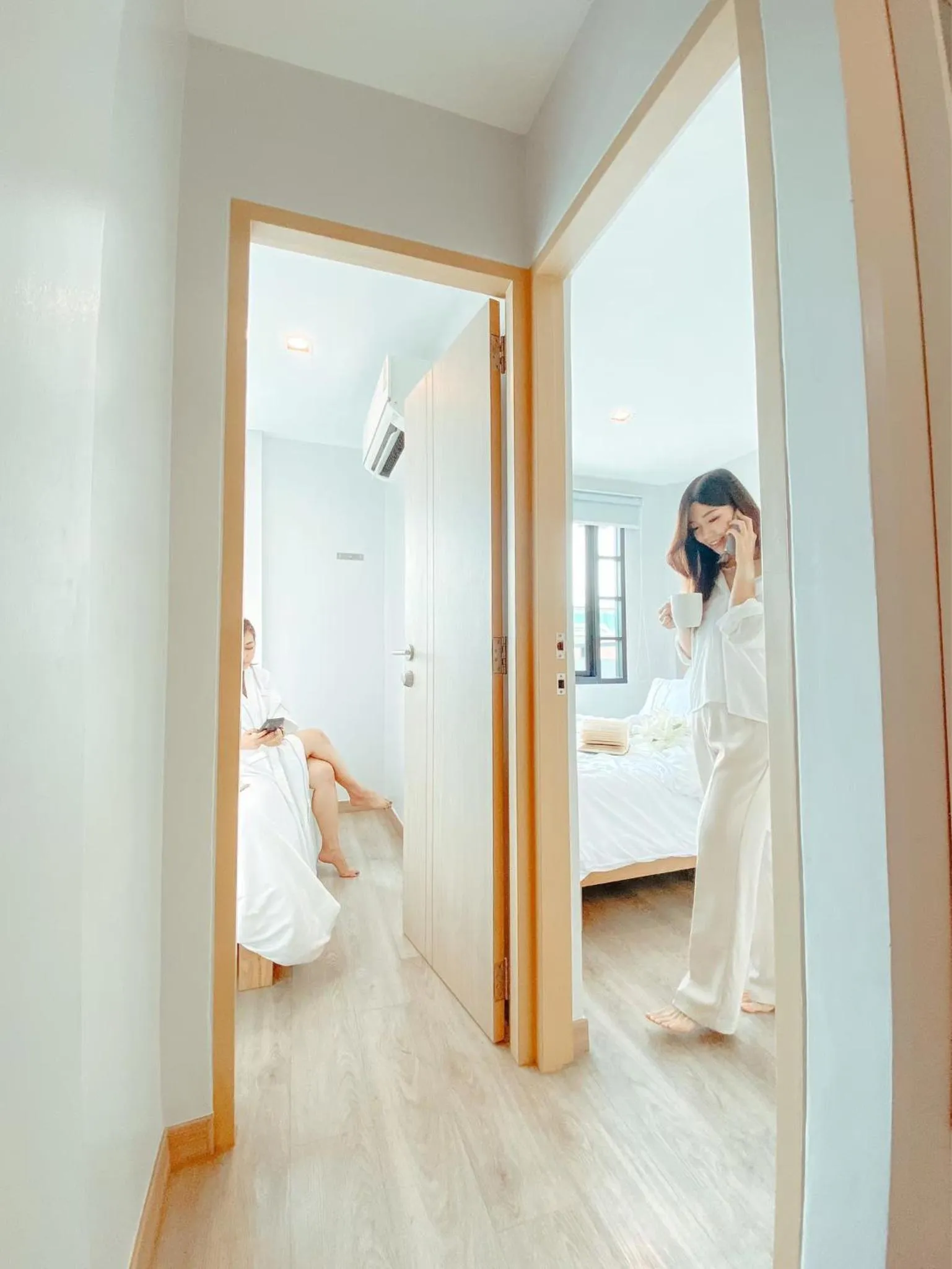 Bed in YAKTHAI POSHTEL