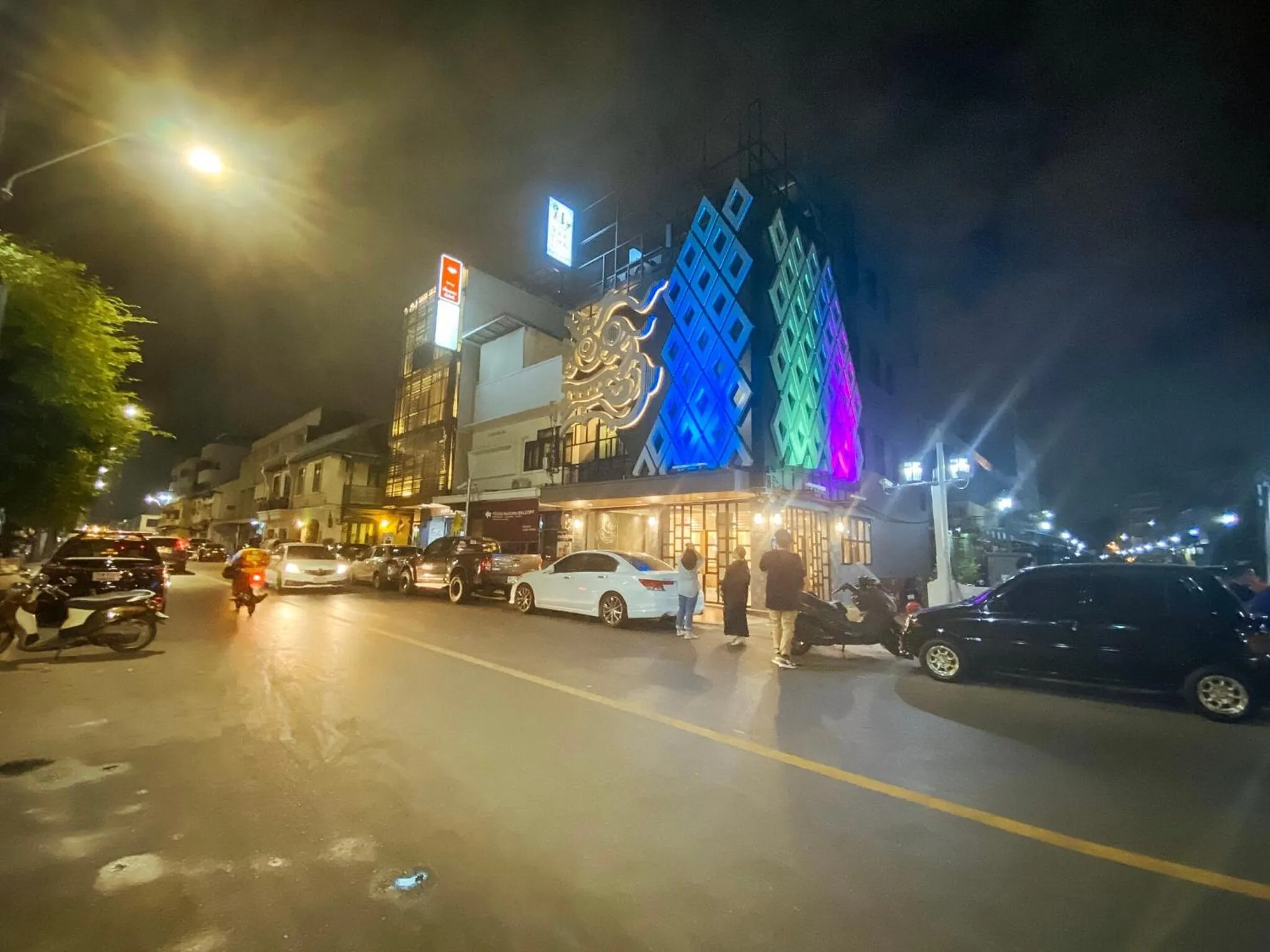 Street view in YAKTHAI POSHTEL