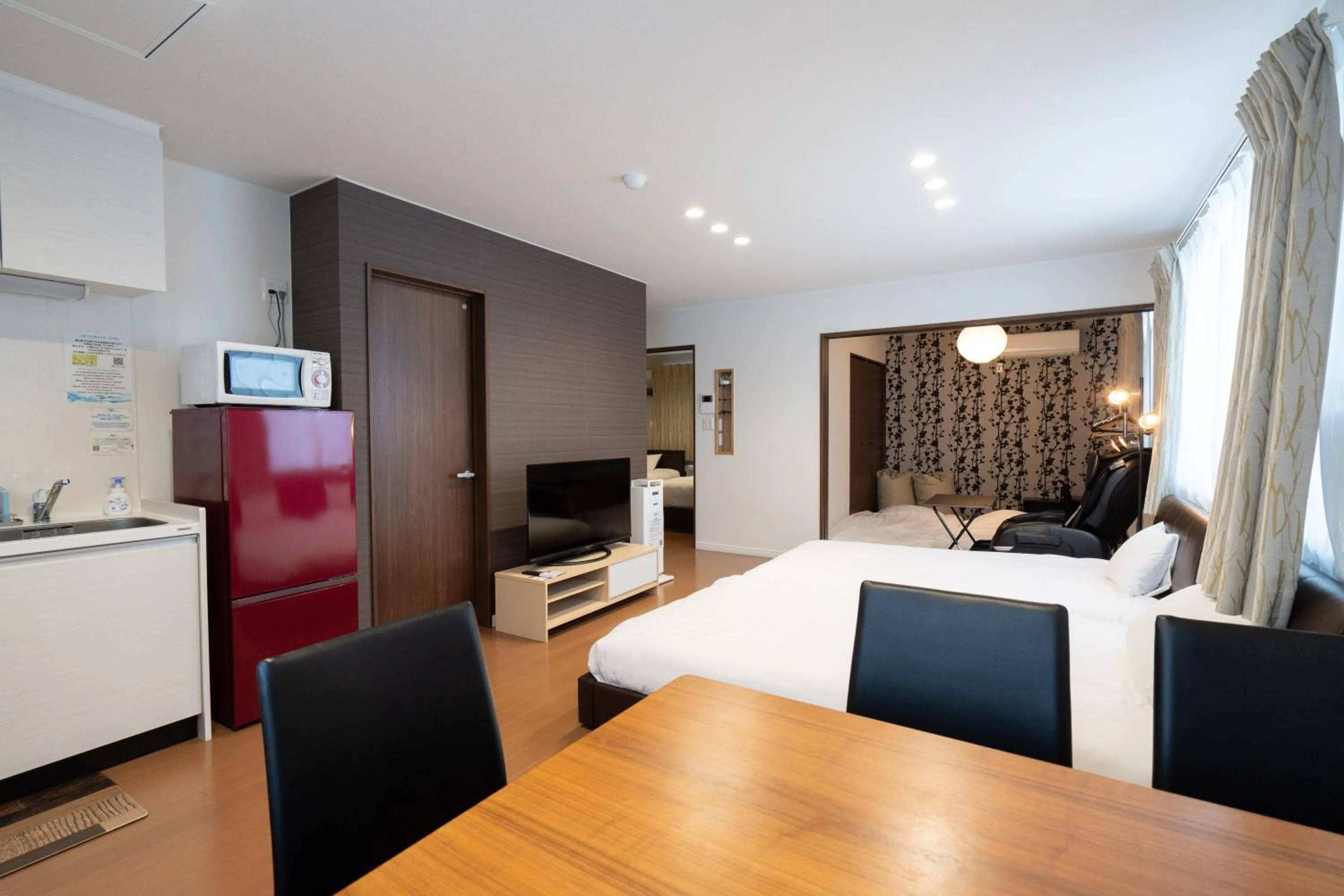 Bed in The Peak Villa Suite Hokkaido