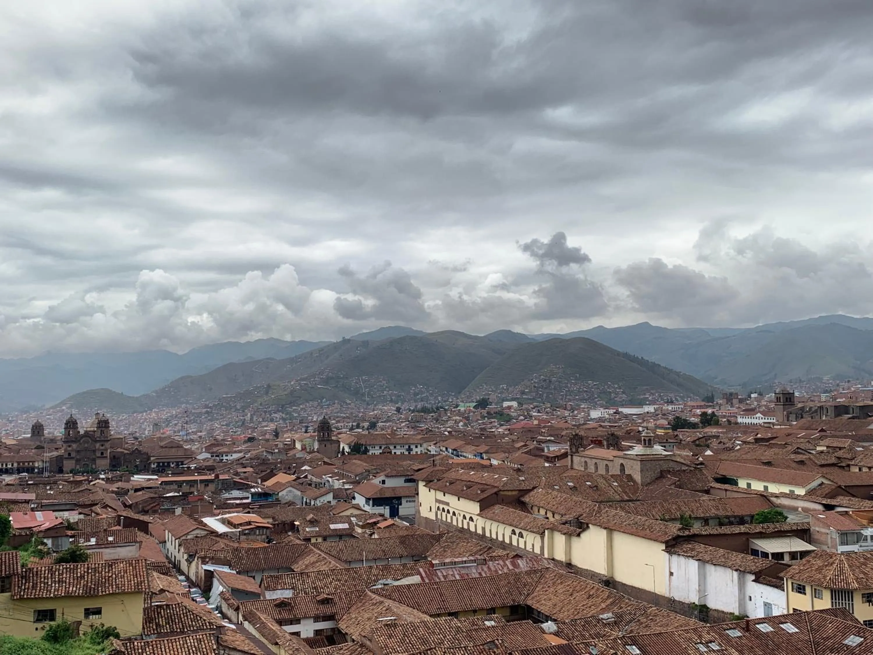 City view in Hostal Qolqampata