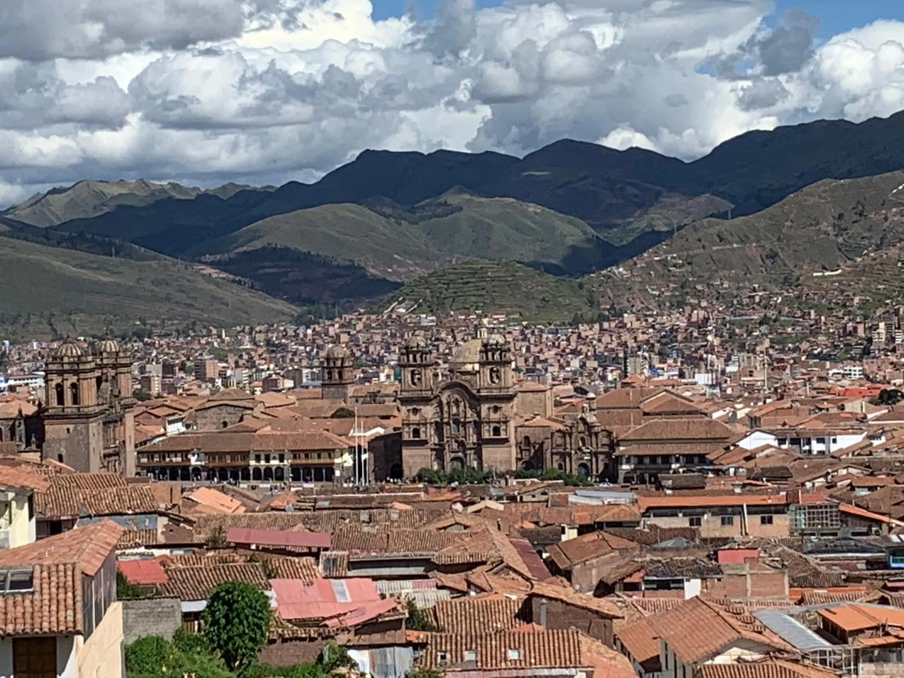 Balcony/Terrace in Hostal Qolqampata