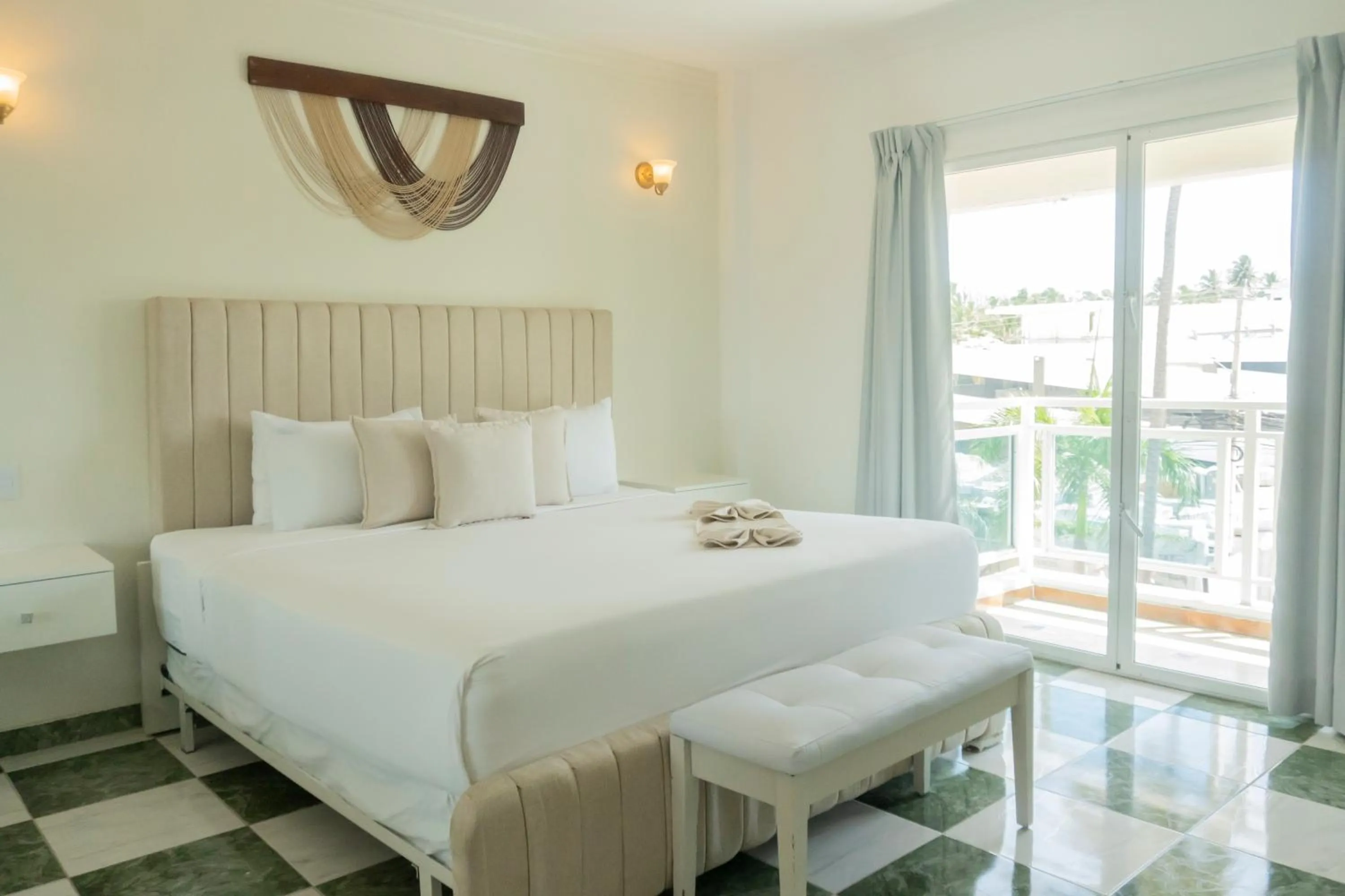 Bed in Green Coast Hotel