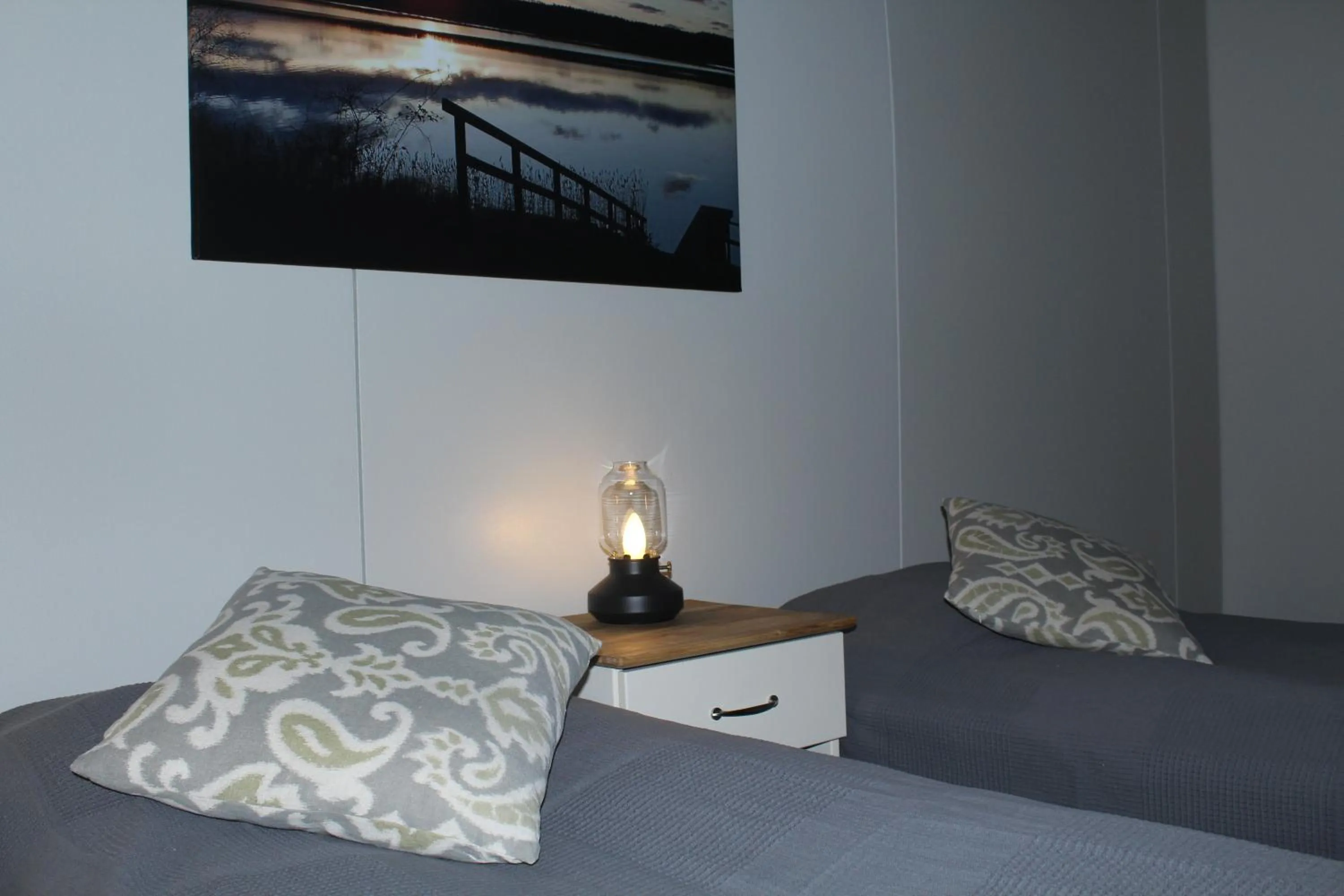 Bedroom, Bed in Labbnäs Semesterhem, Radhuset